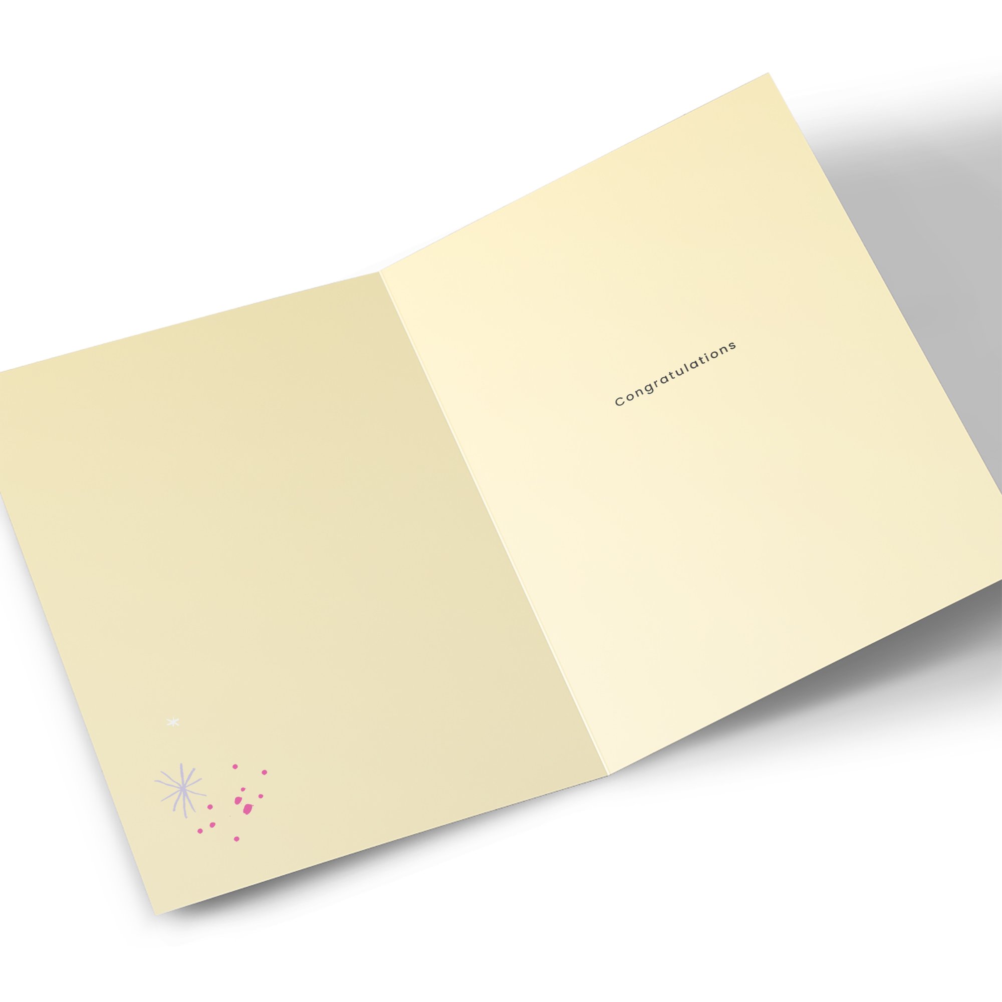 Wedding Card - Floral Tier Cake, Mrs & Mrs