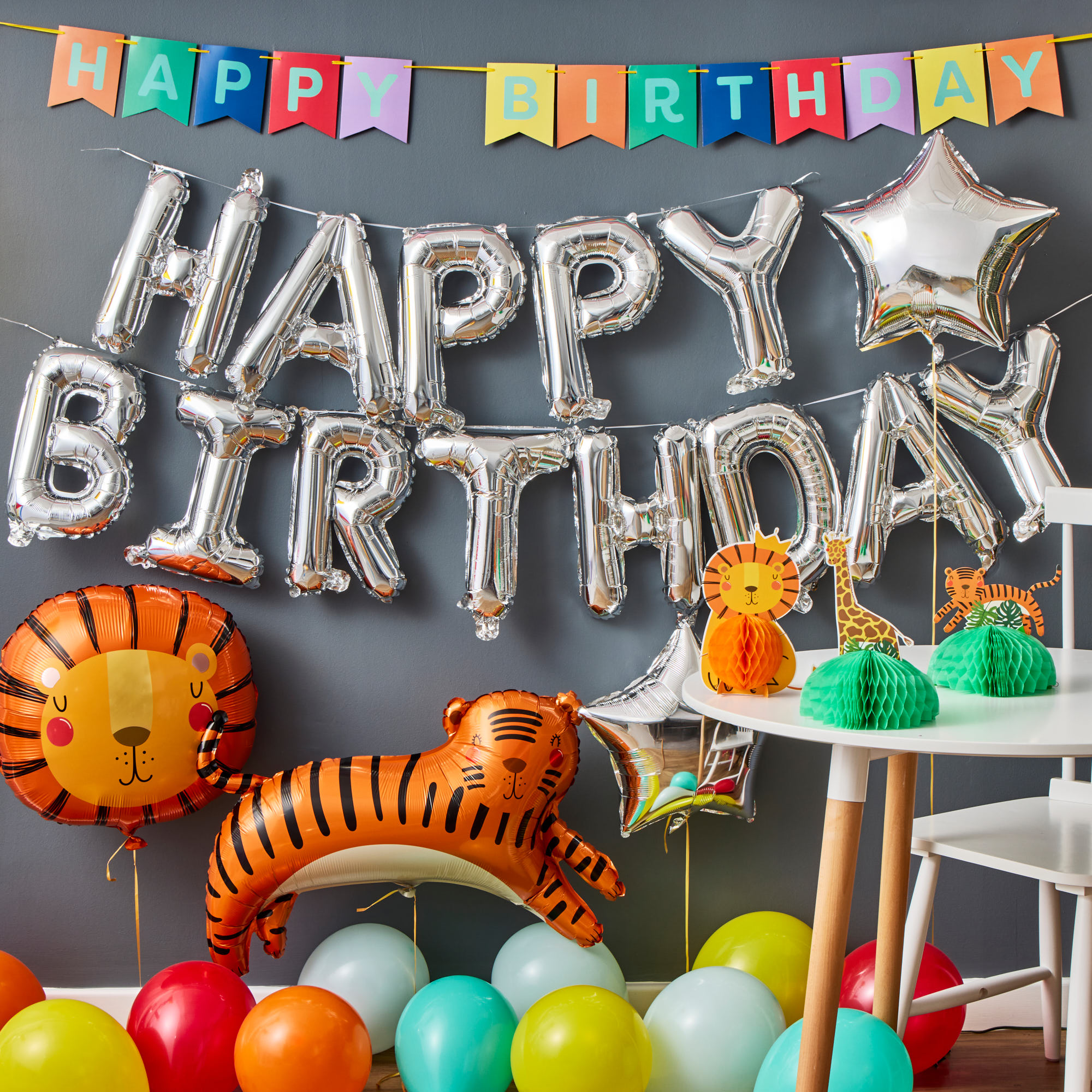 Jungle Birthday Party Decorations Kit