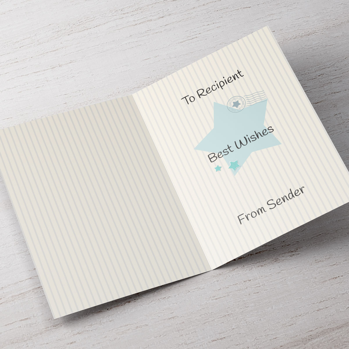 Personalised Hugs Bear Birthday Card - Sending Wishes To You