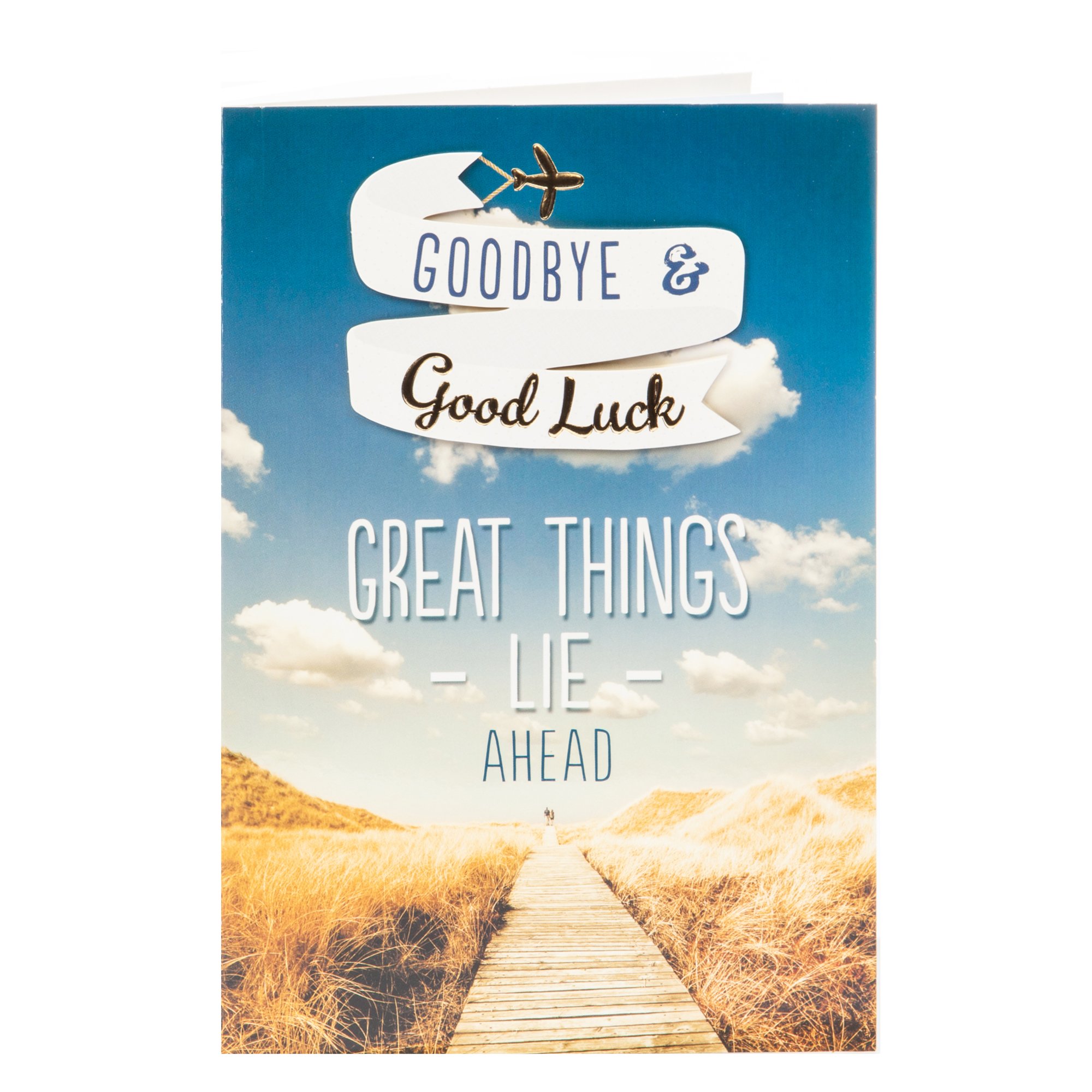 Leaving Card - Goodbye & Good Luck