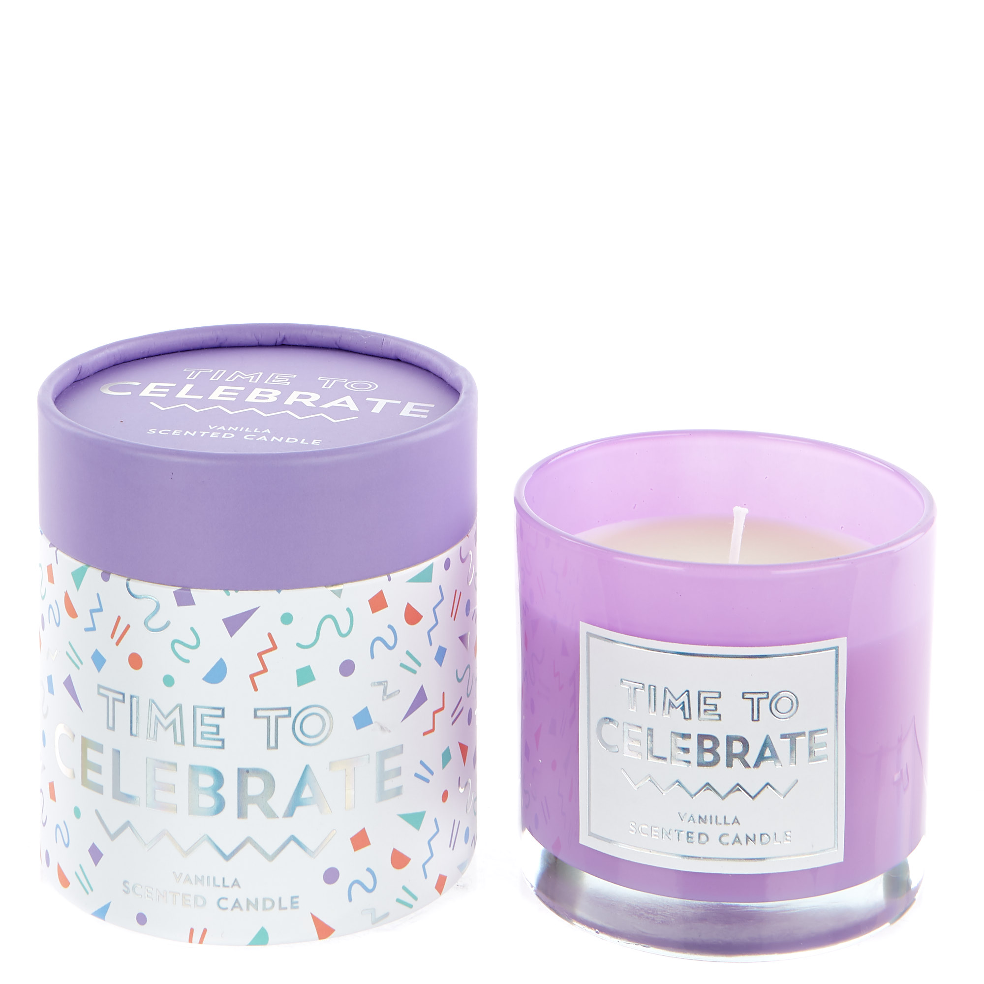 Time To Celebrate Vanilla Scented Celebration Candle