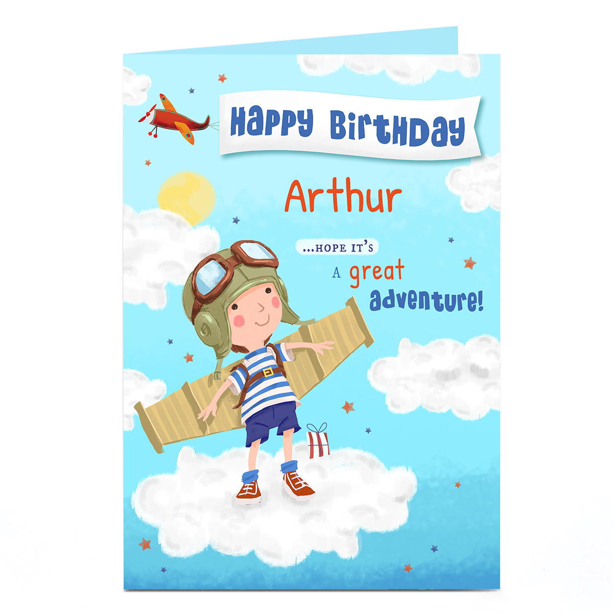 Personalised Card - Boy Birthday