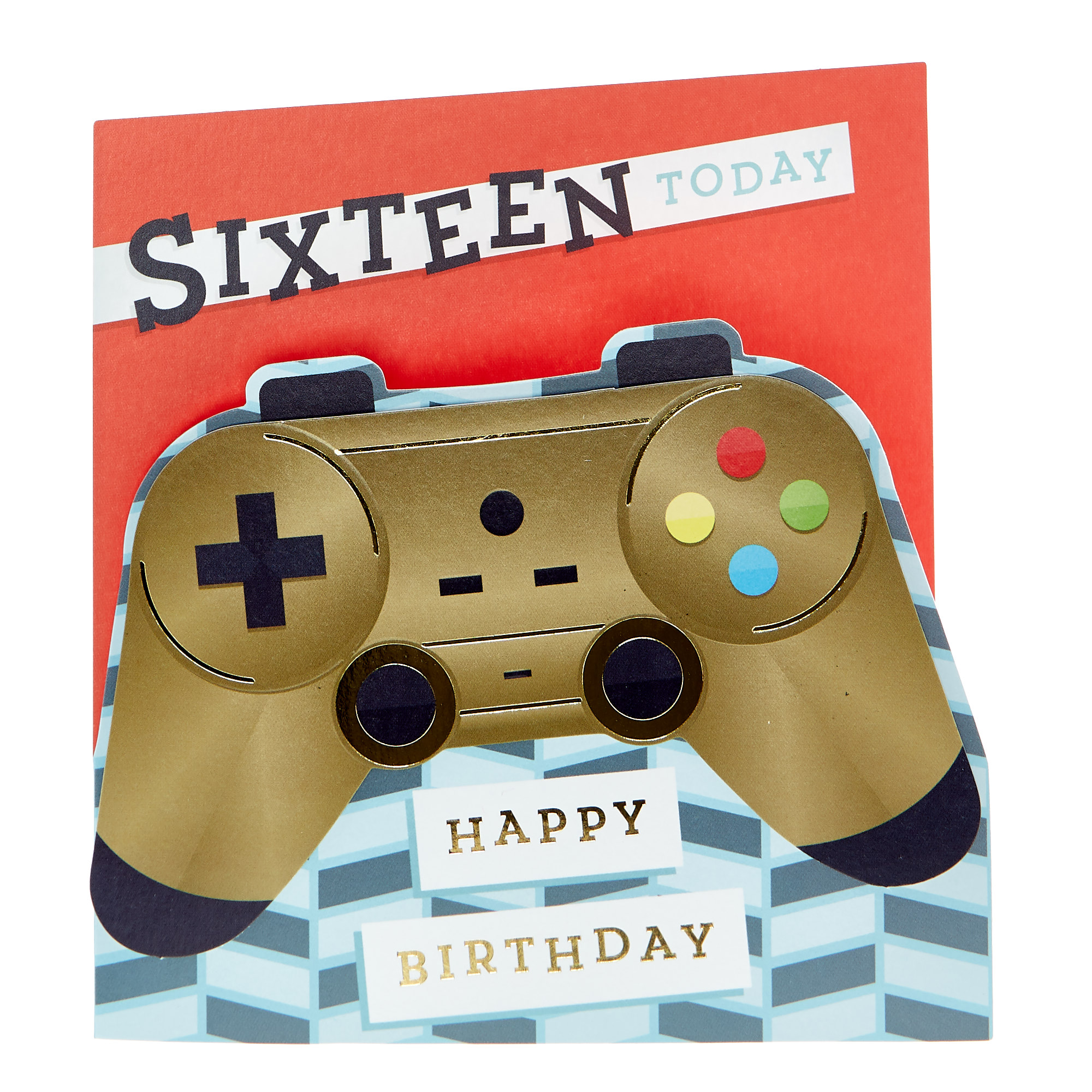 VIP Collection 16th Birthday Card - Sixteen Today