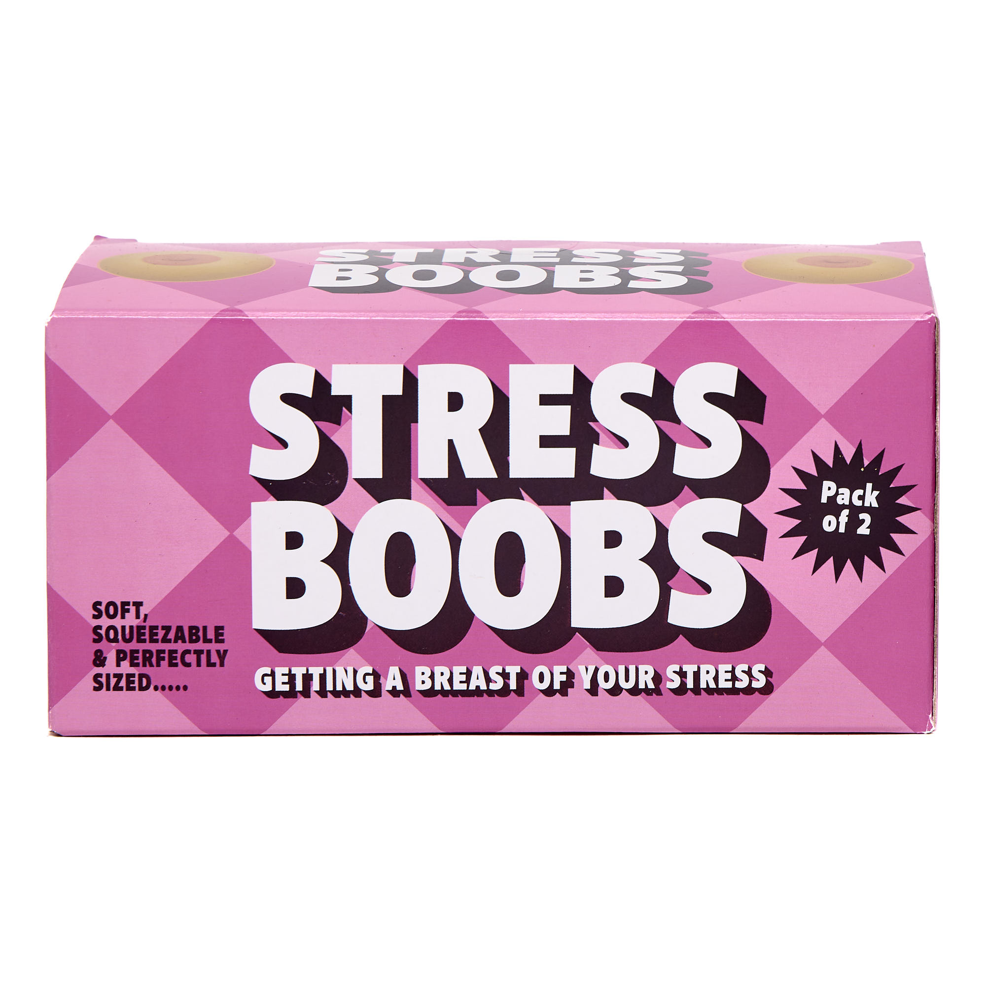 Stress Boobs - Pack of 2