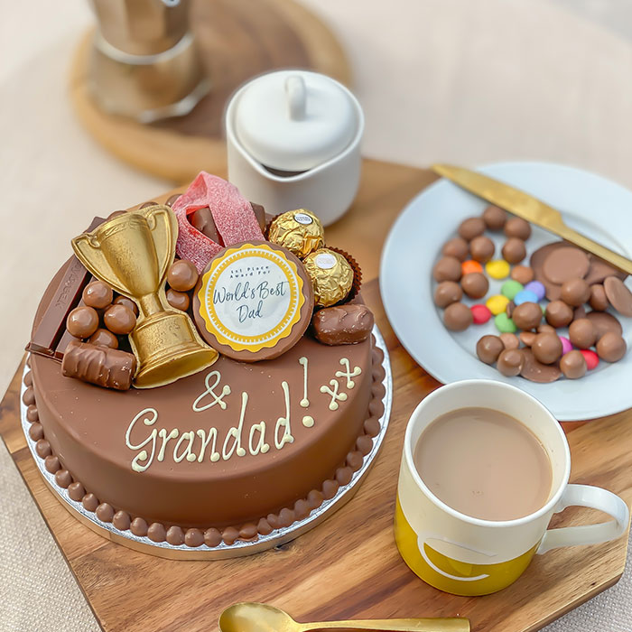 Personalised World's Best Dad Smash Cake