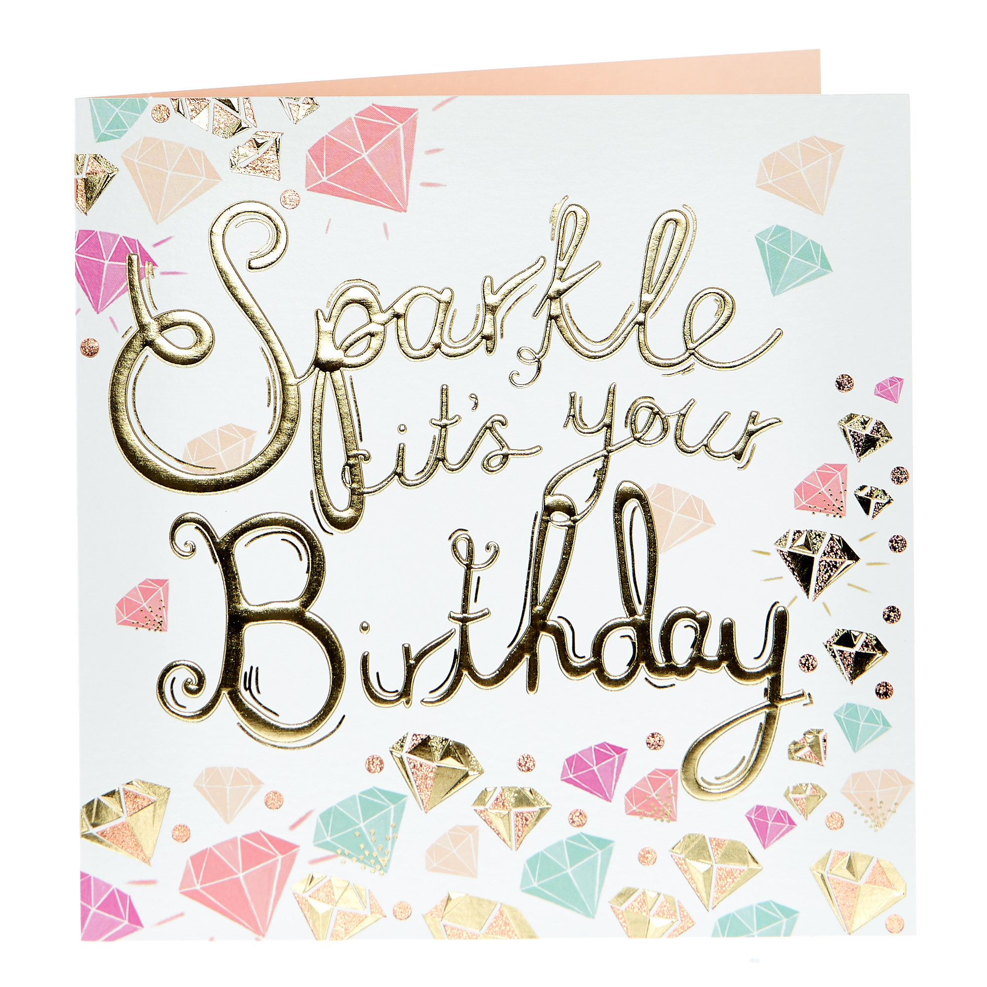 Birthday Card - Sparkle It's Your Birthday