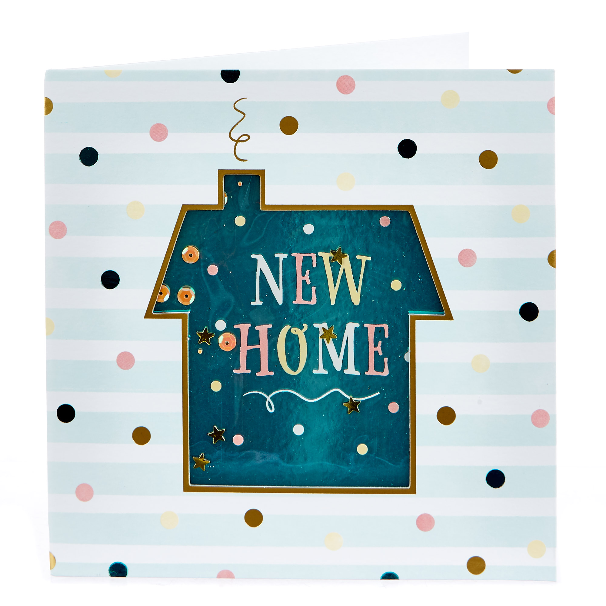 Boutique Collection New Home Card - Polka Dot House