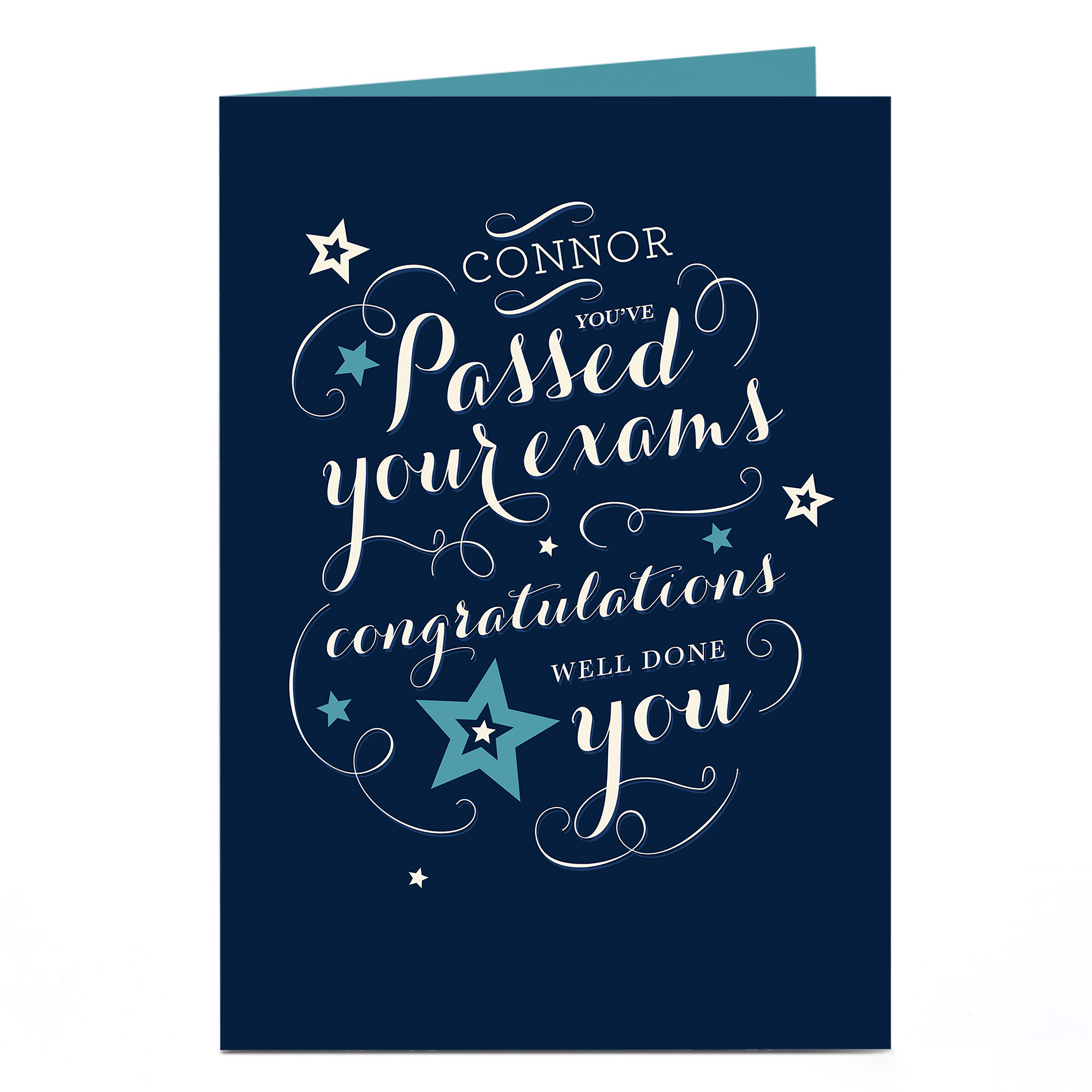 Personalised Congratulations Card - Passed Your Exams
