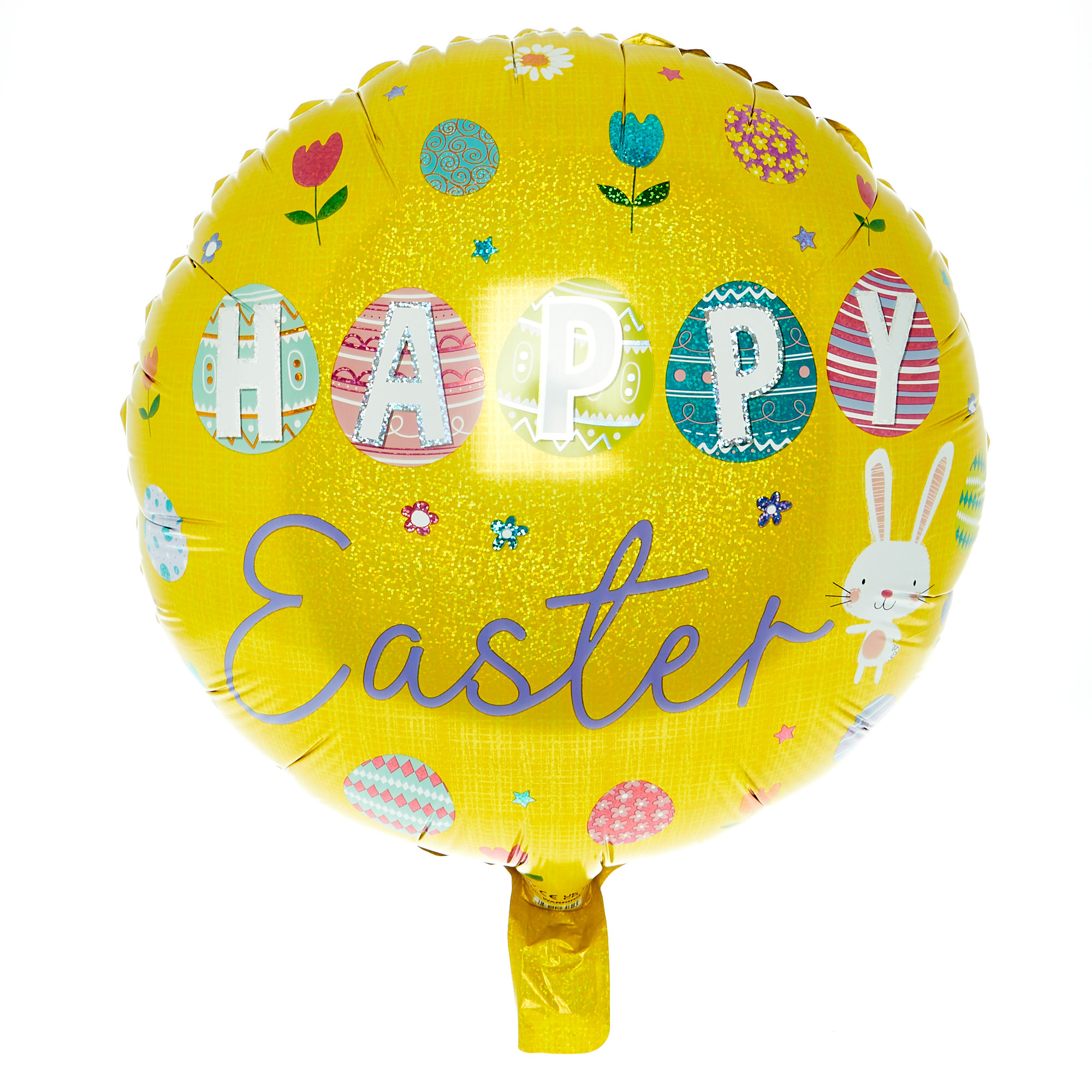 Buy 18 Inch Happy Easter Foil Helium Balloon for GBP 2.99 Card Factory UK