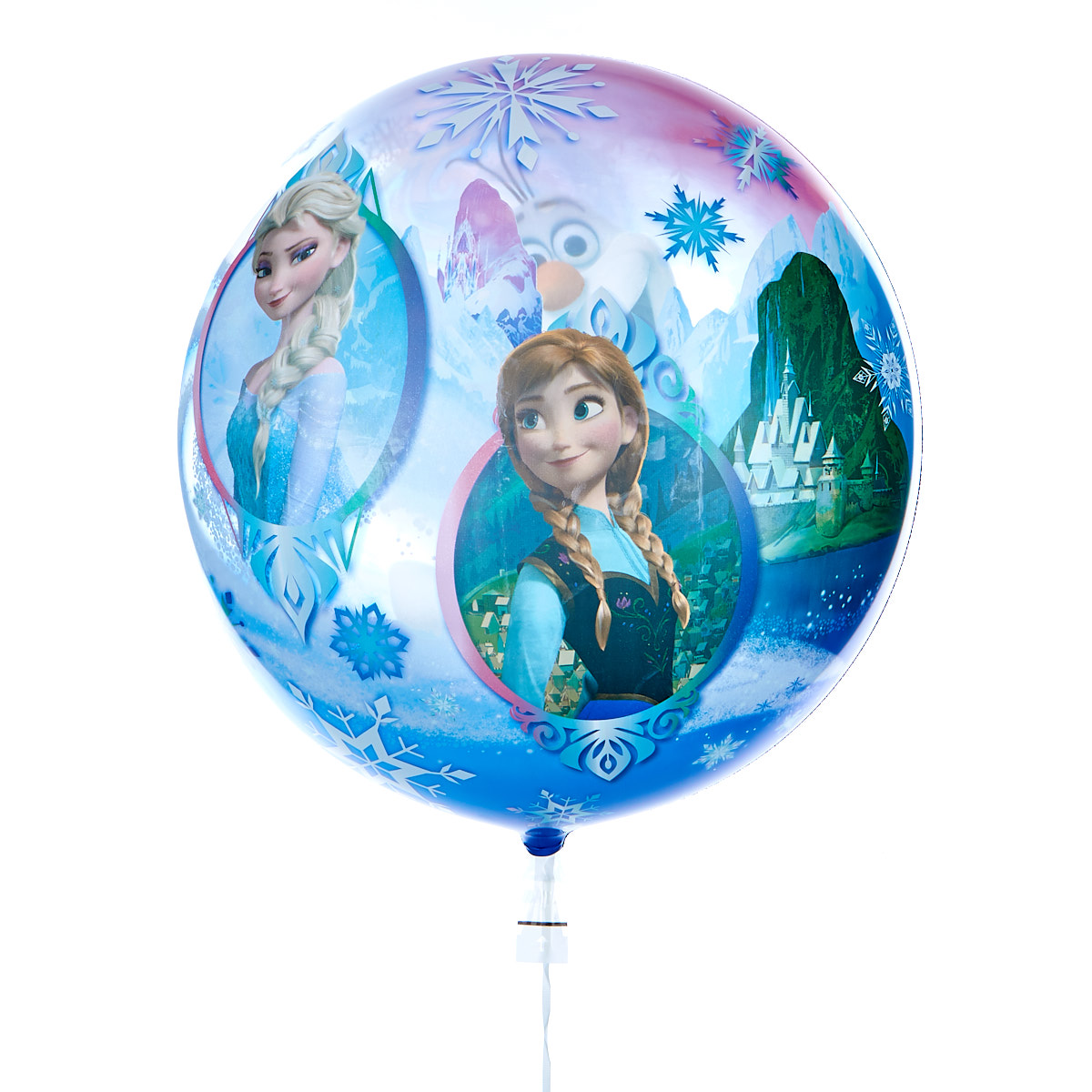 22 Inch Bubble Balloon - Disney's Frozen - DELIVERED INFLATED!