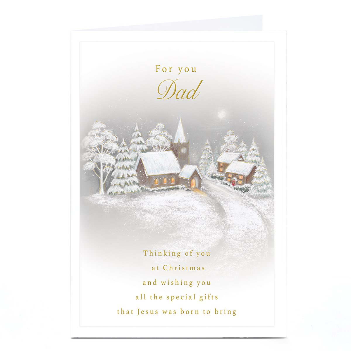 Christmas Card - Born To Bring Special Gifts, Dad