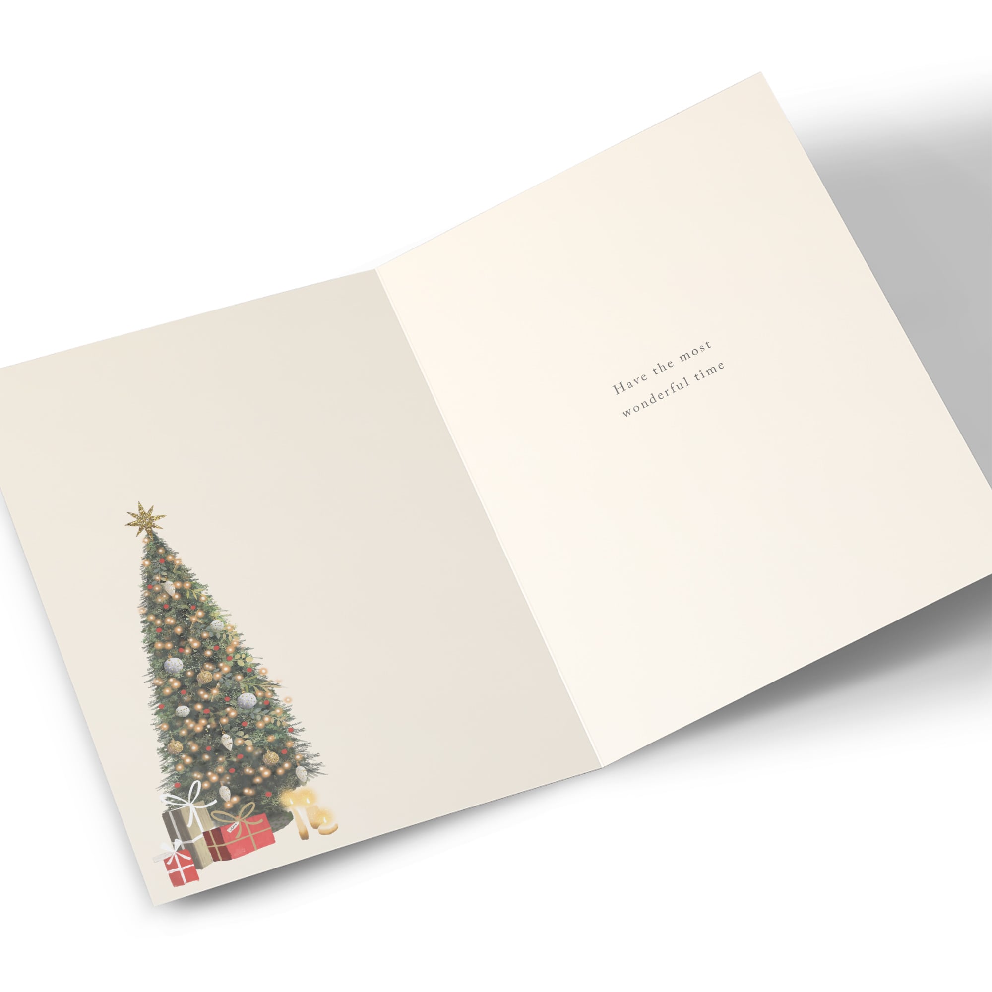 Christmas Card - Festive Living Room, Uncle