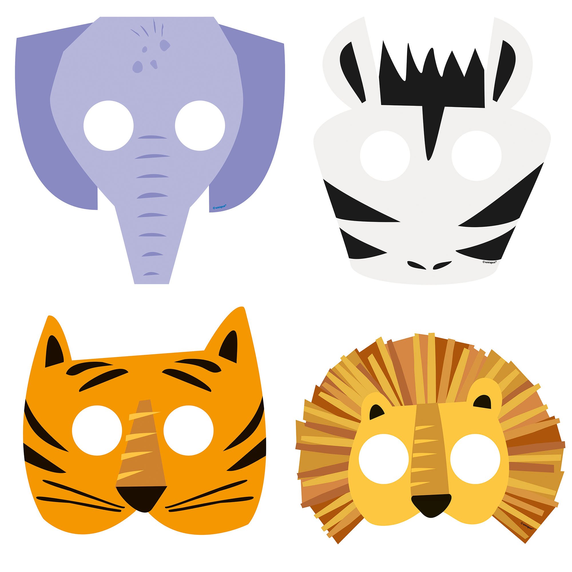 Animal Safari Party Tableware & Decorations - 16 Guests