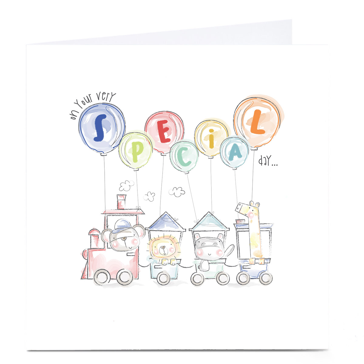 Personalised Rachel Griffin Birthday Card - On Your Very Special Day