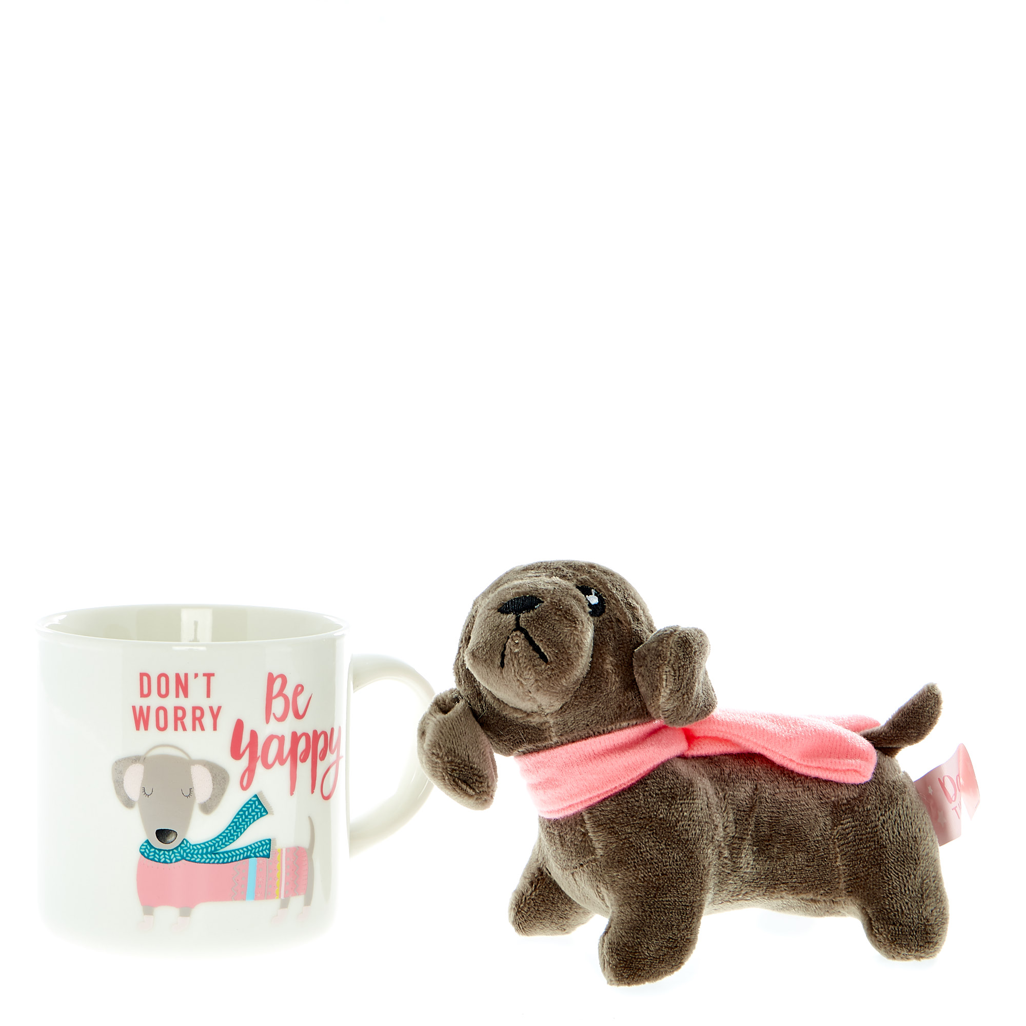 Happy & Bright Dash The Sausage Dog Mug & Toy 