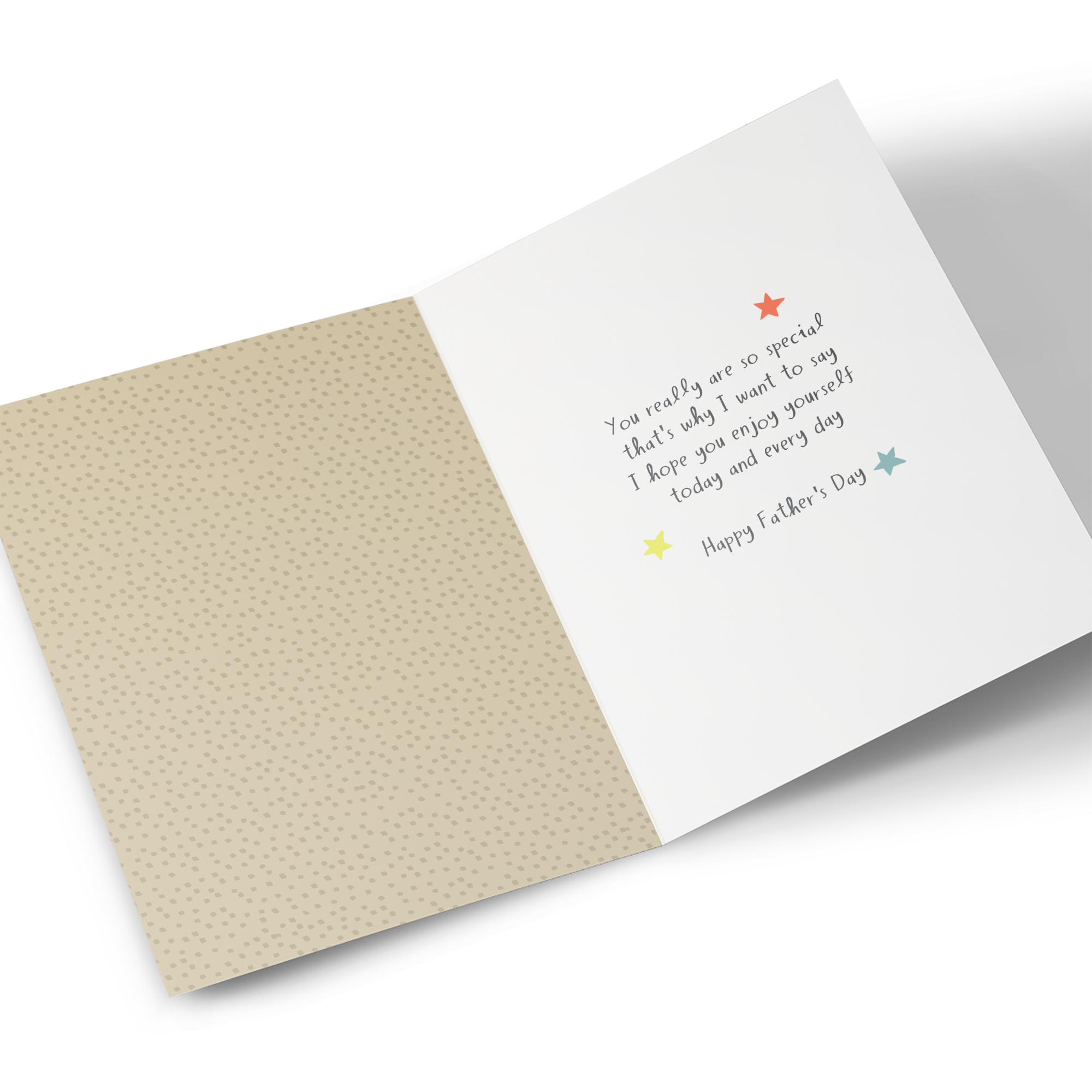 Photo Hugs Father's Day Card - Someone Who's The Very Best