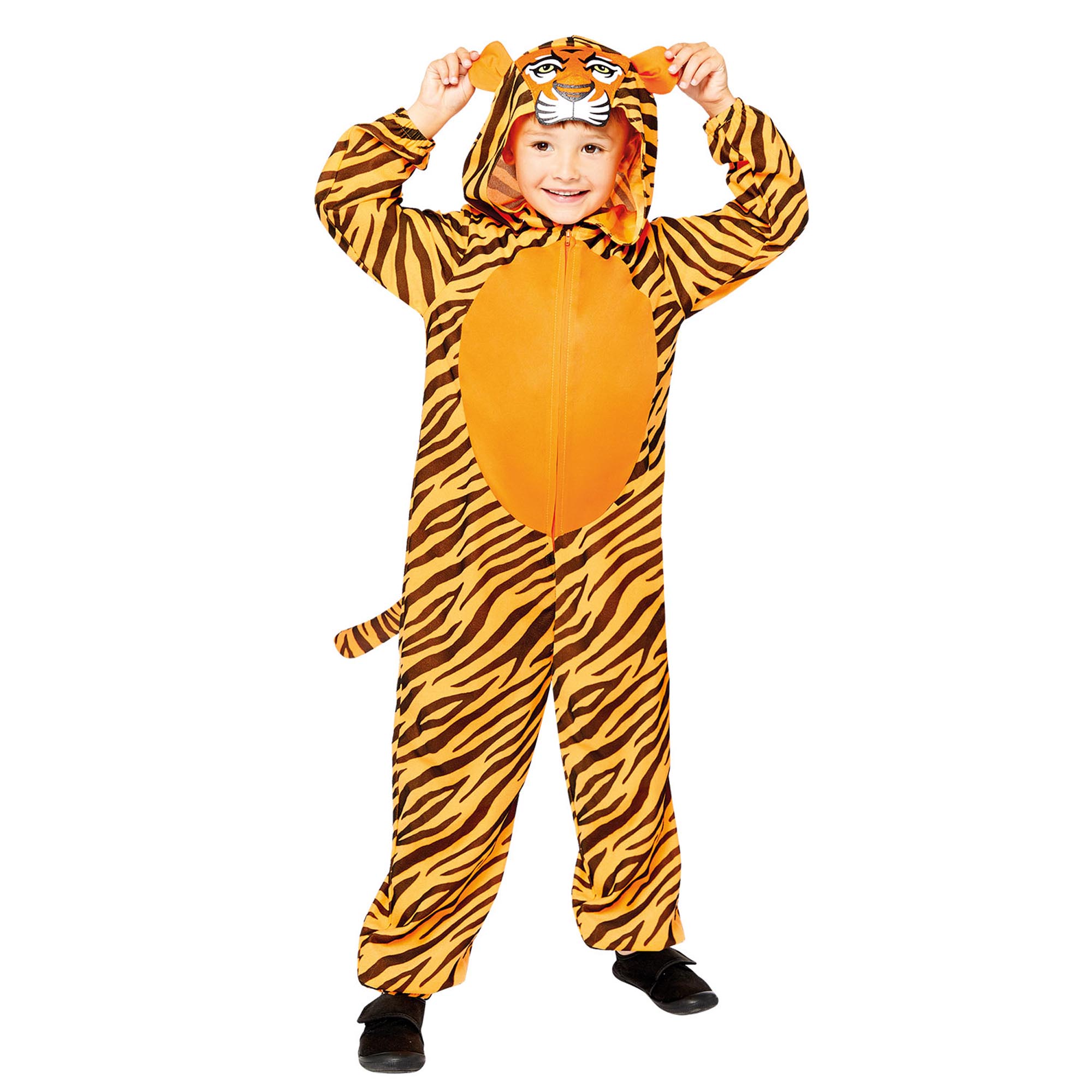 Tiger Onesie Children's Fancy Dress Costume