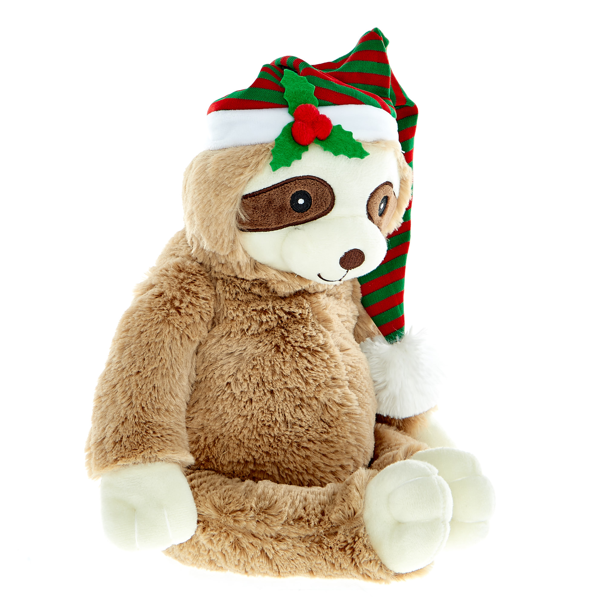 Christmas Sloth Soft Toy