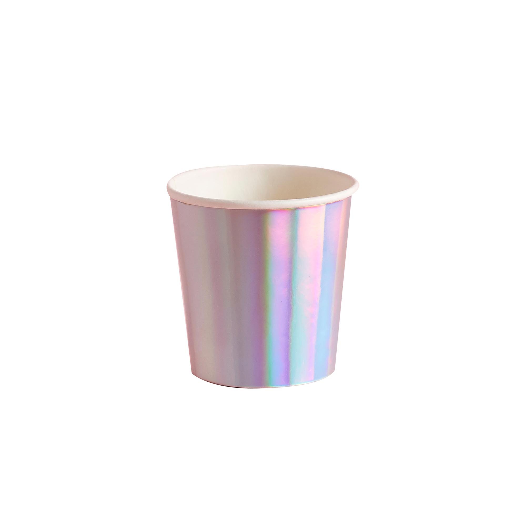Metallic Shot Paper Cups - Pack of 10 (3 Colour Options)