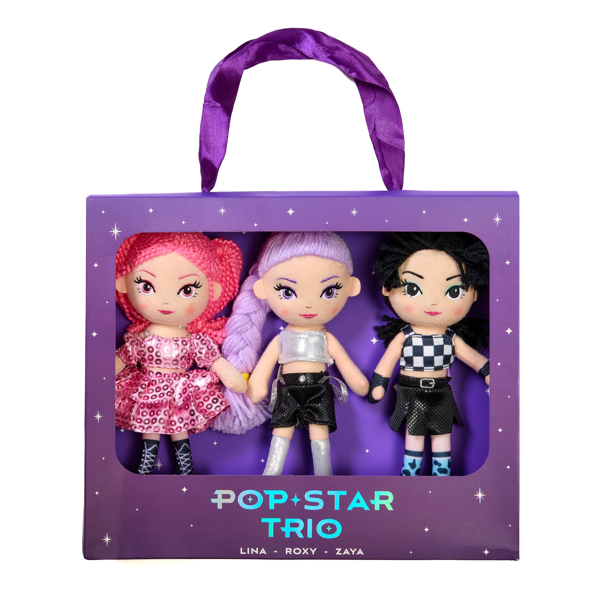 KPop Star Trio Doll Set
