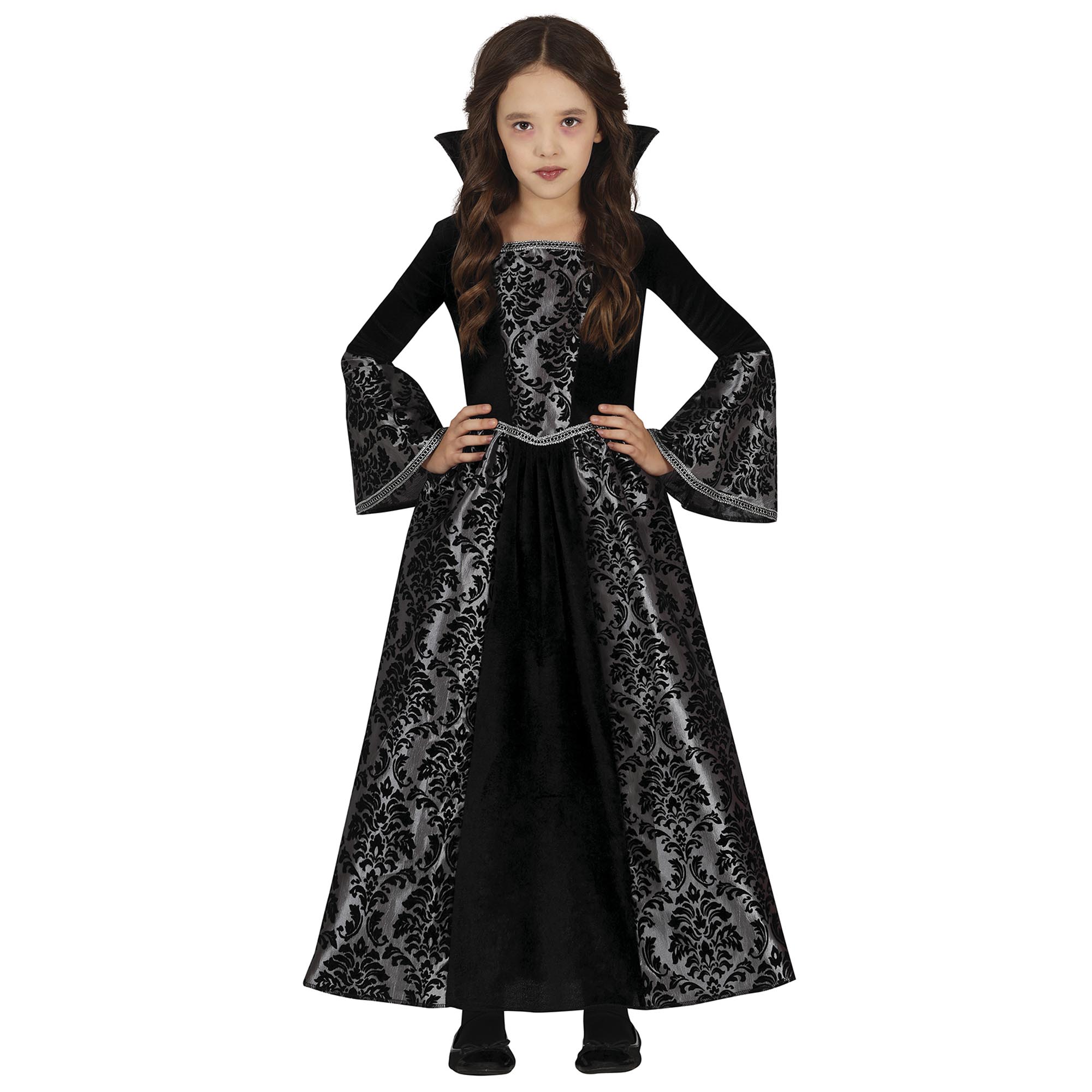 Silver Vampire Children's Fancy Dress Costume