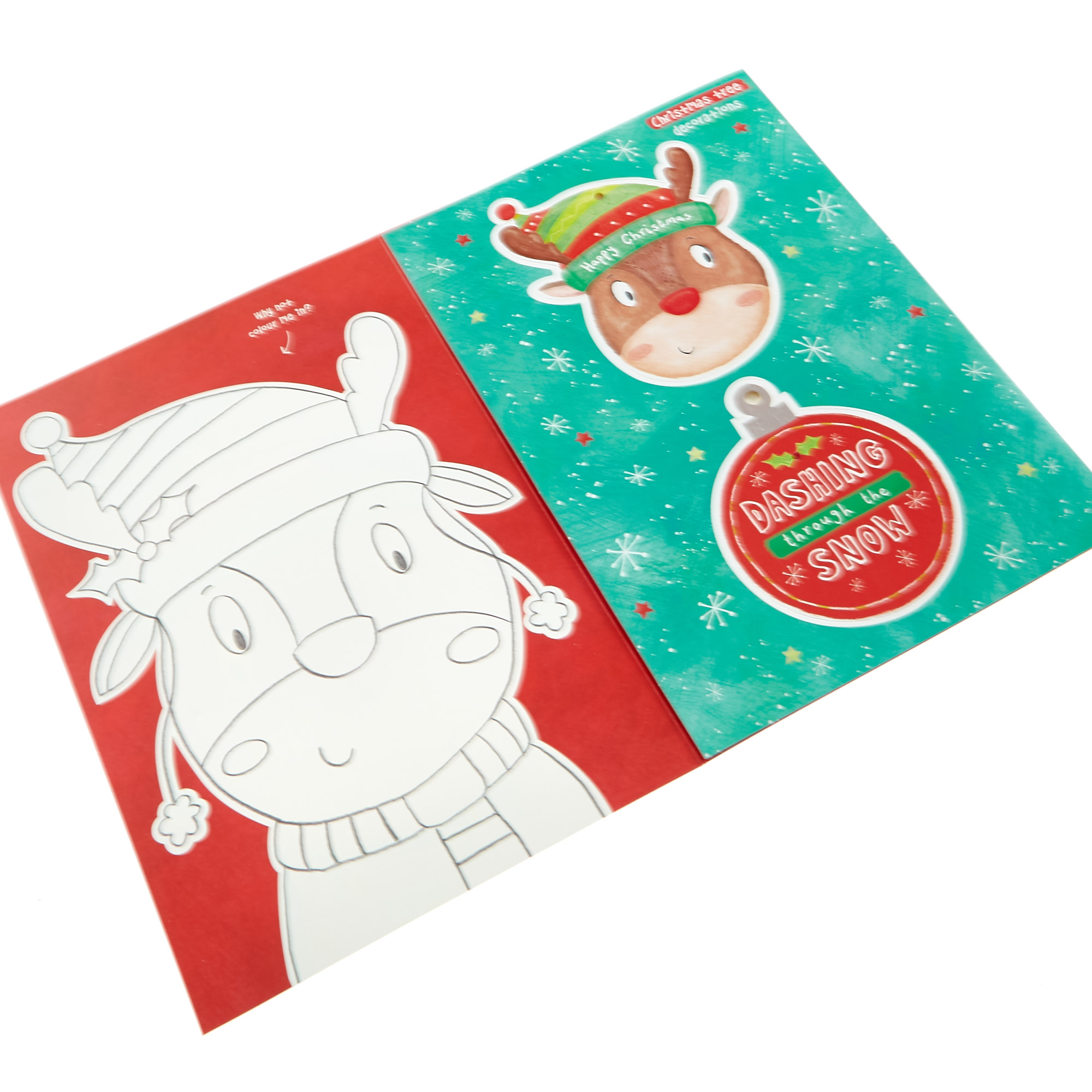 Christmas Card - Brilliant Grandson Reindeer 