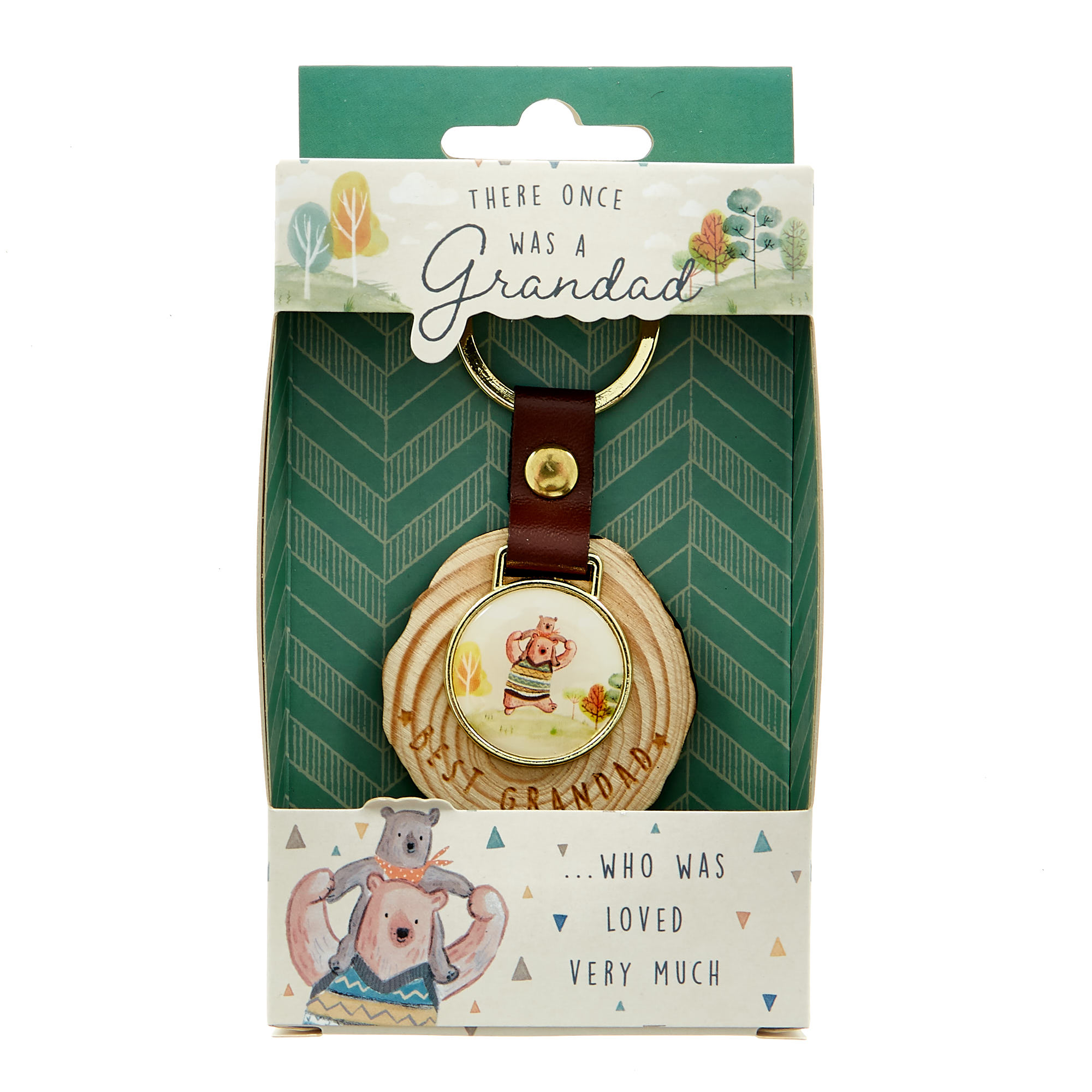 Best Grandad Bear Keyring