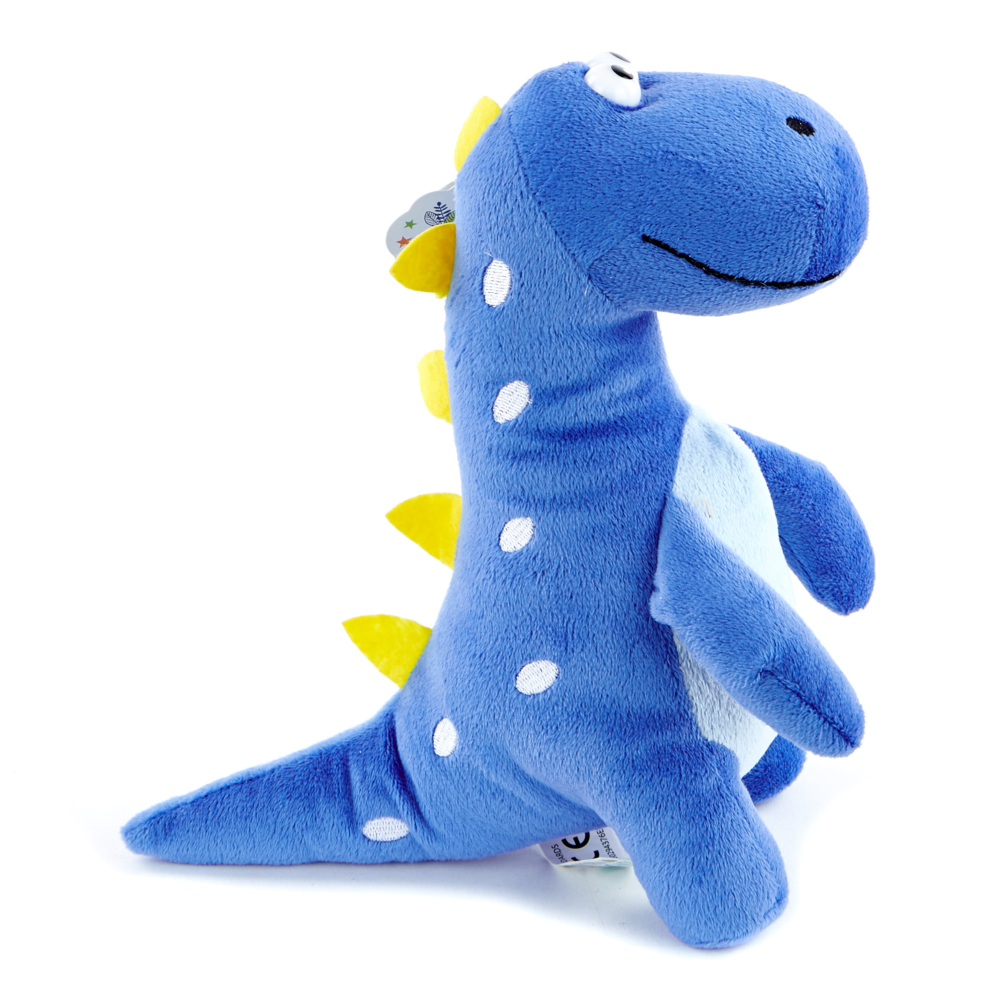 Blue & Yellow Dinosaur Soft Toy