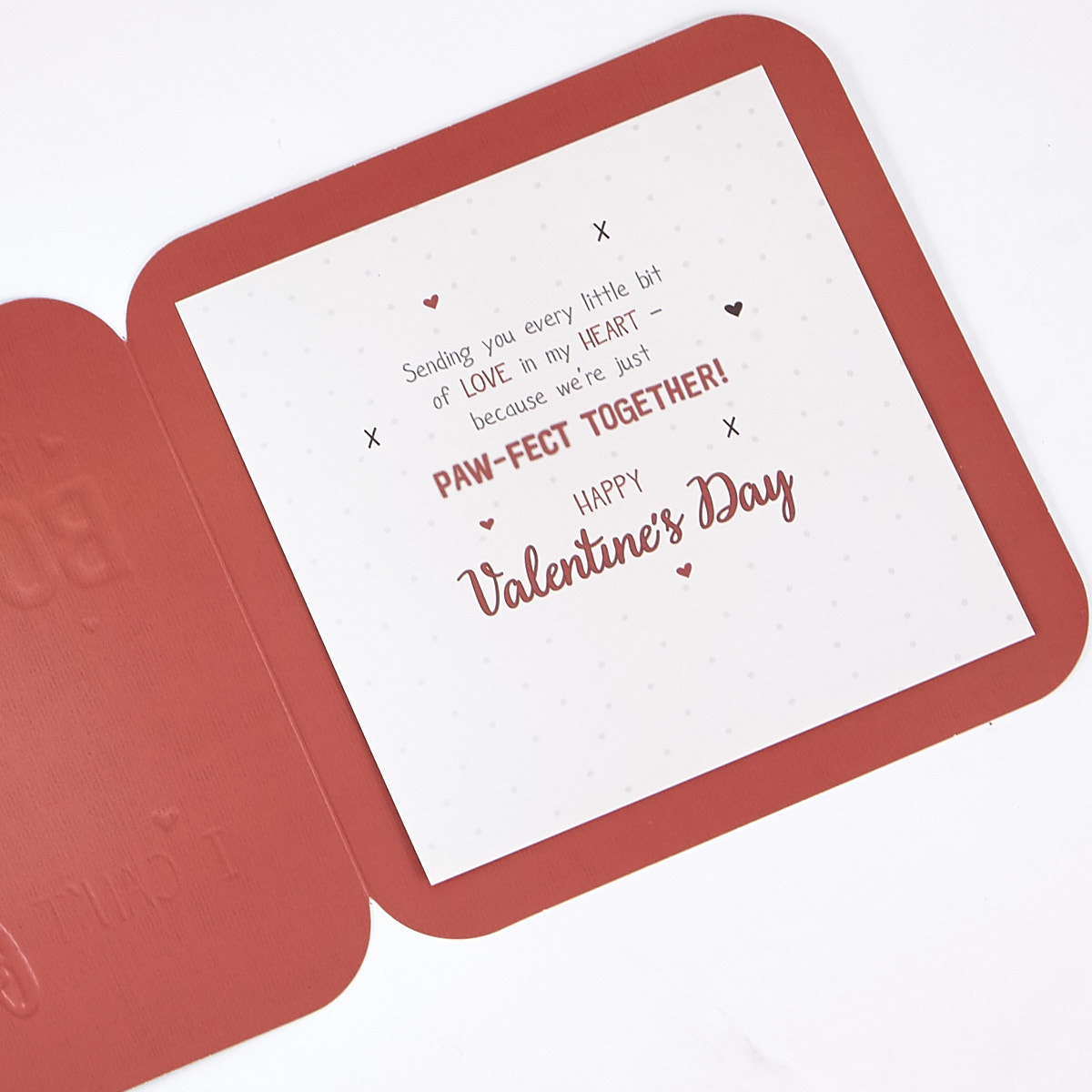 Valentine's Day Card - Exquisite Collection Boyfriend Can't Bear It