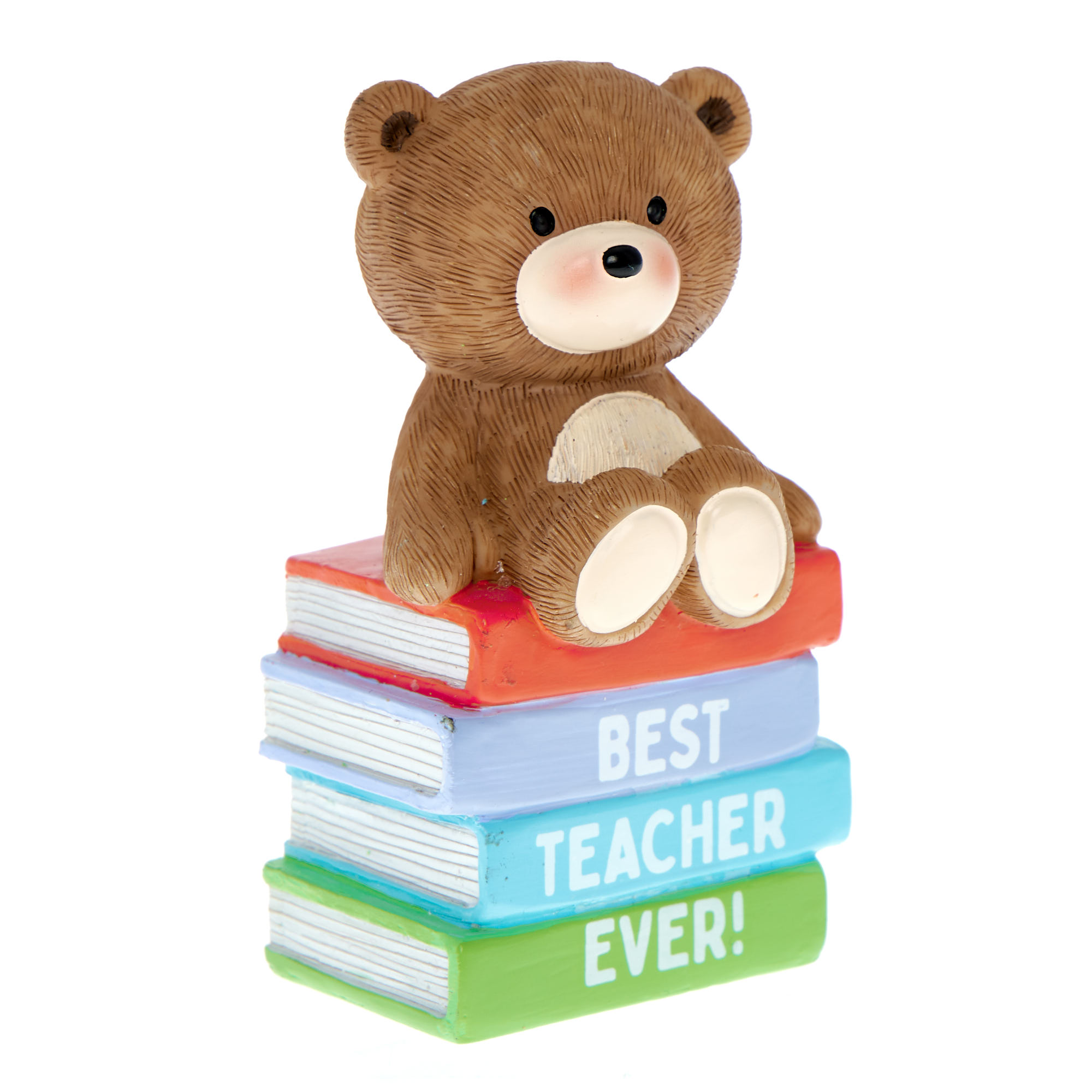 Hugs Best Teacher Ever Resin Ornament