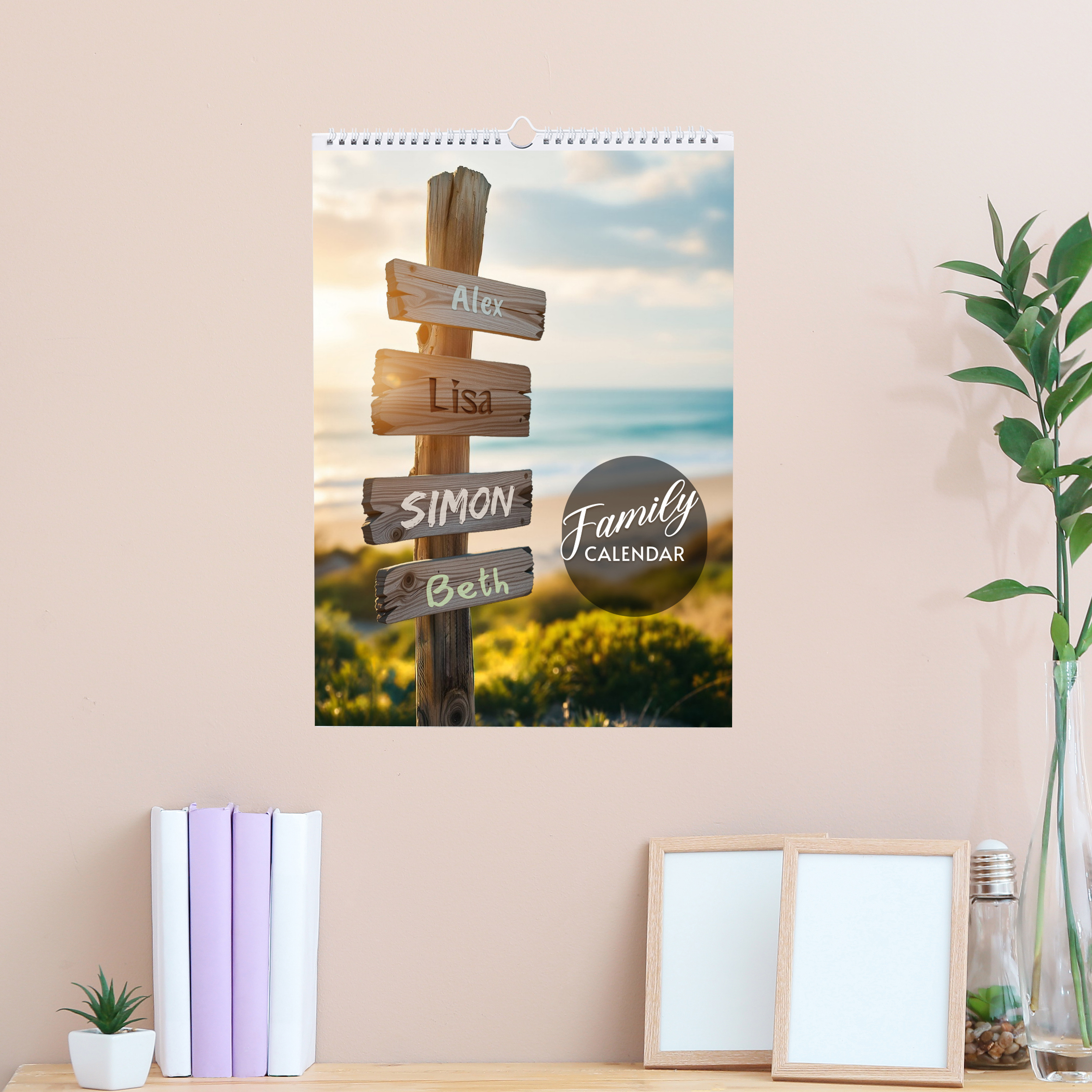 Personalised Our Family Calendar