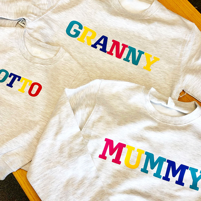 Personalised Jumper - Rainbow