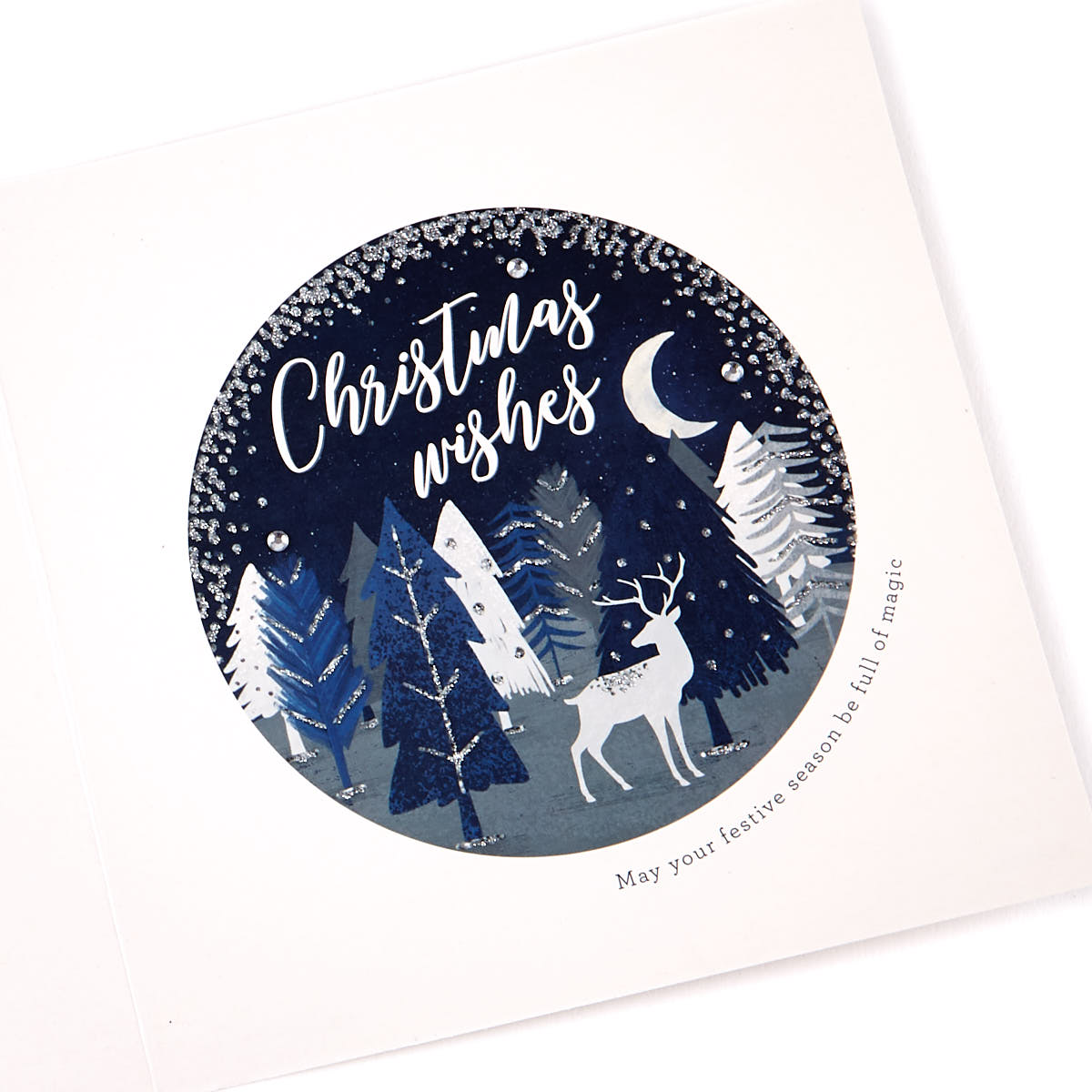 Handcrafted Boxed Christmas Cards - Winter Night Pack of 16