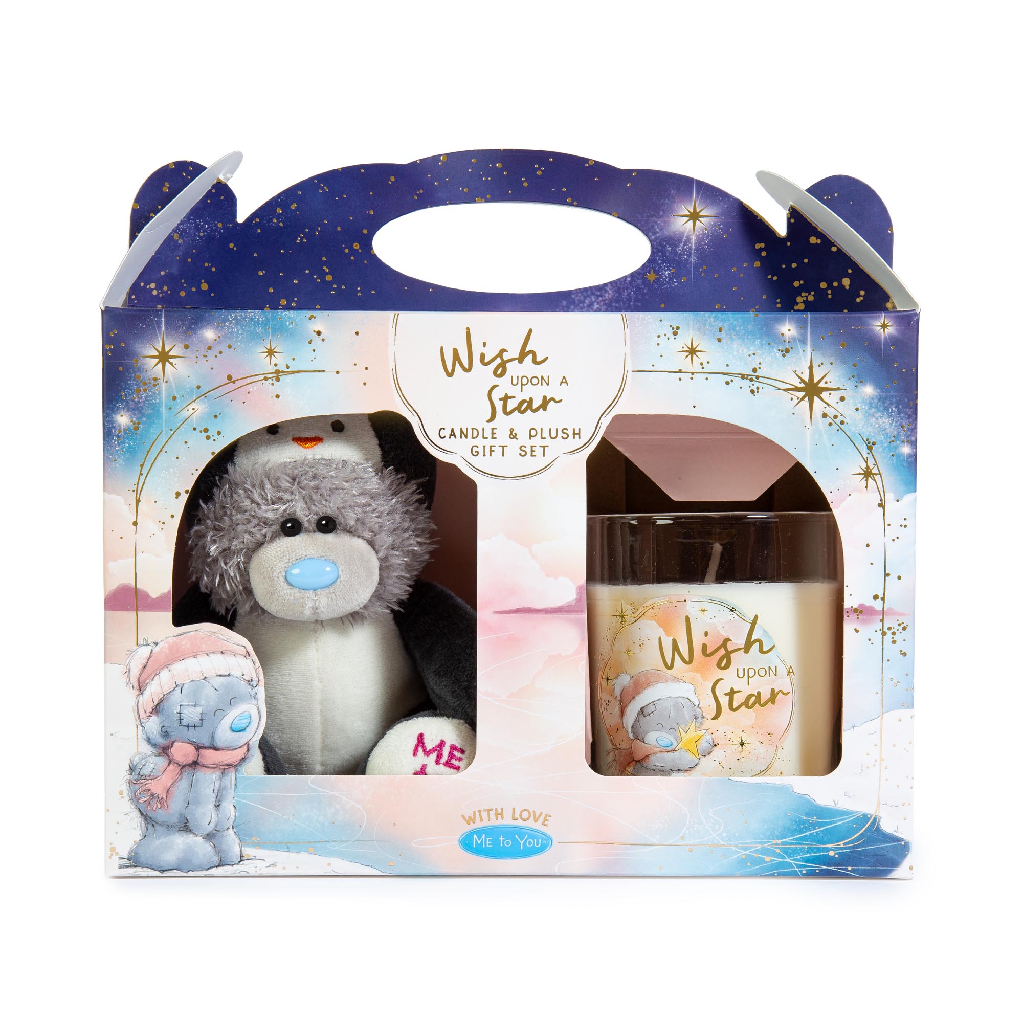 Tatty Teddy Wish Upon A Star Candle & Plush Gift Set 