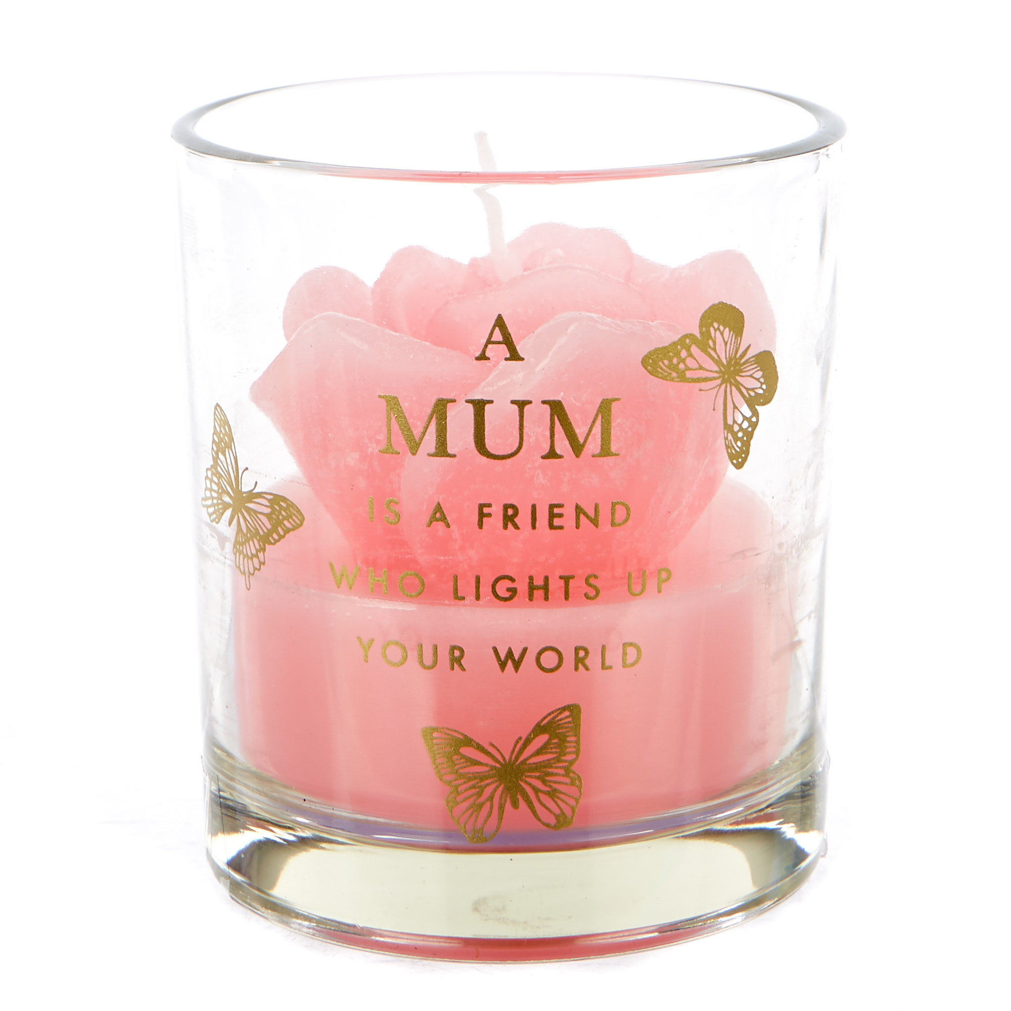 Jasmine & Mint Scented Rose-Shaped Mother's Day Candle