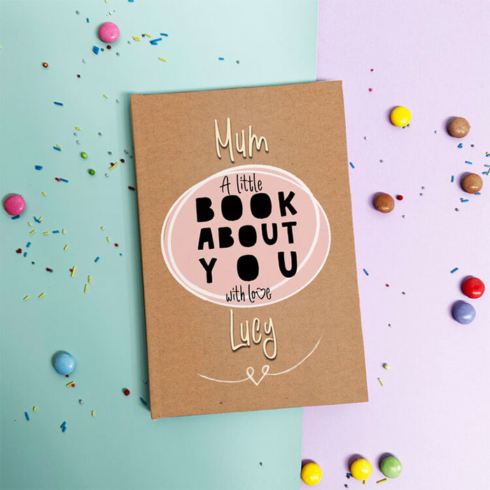Fill in Your Words for Mum from older child or adult A5 Personalised Book
