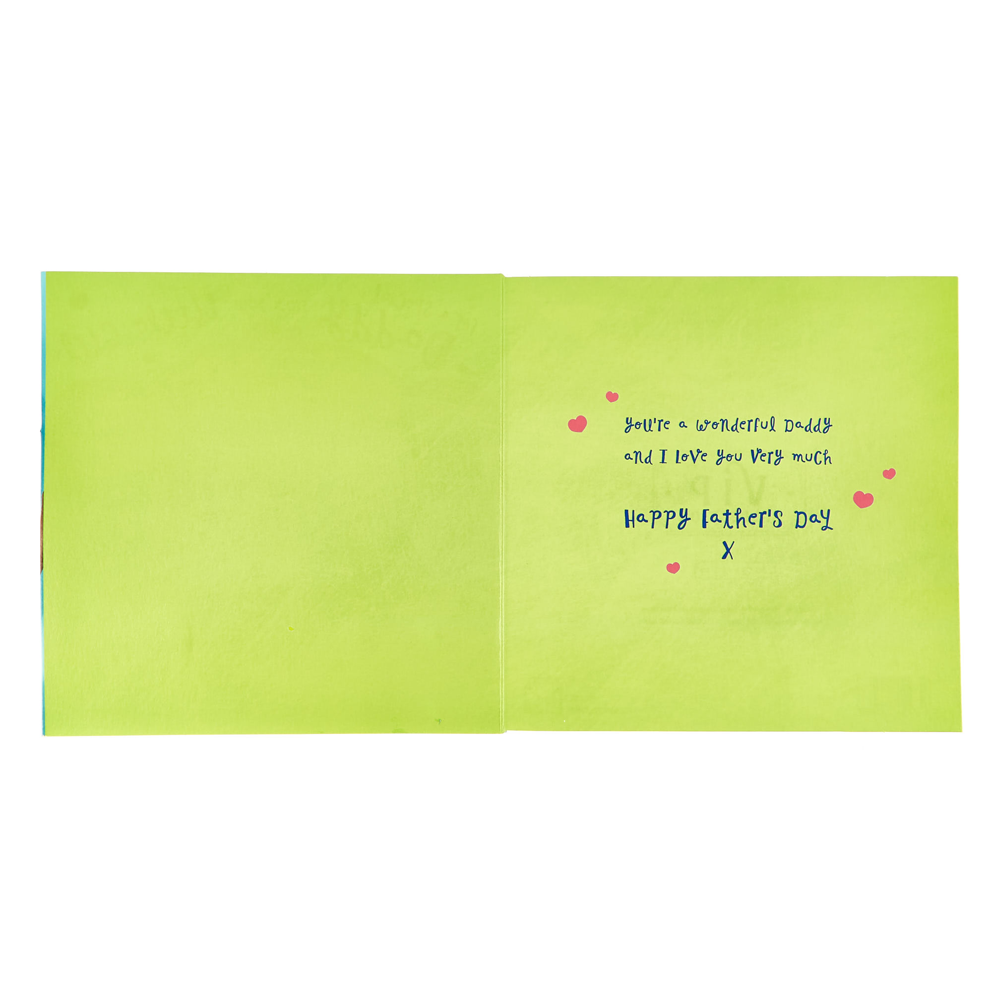 3D Pop-Our Father's Day Card - Daddy From Little Girl