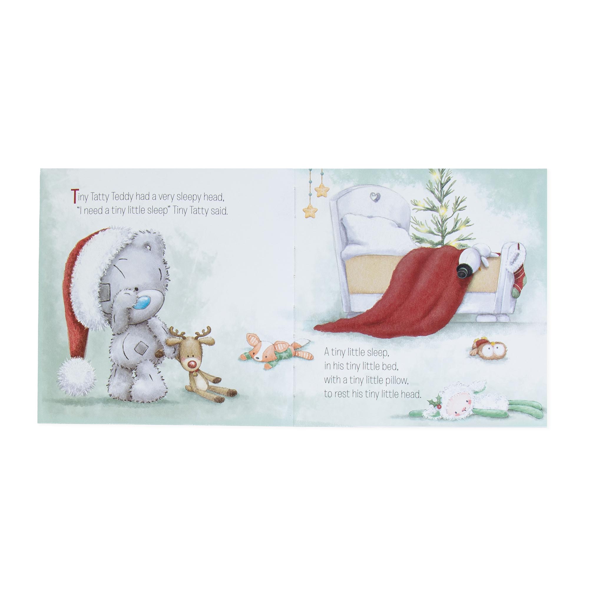 Tiny Tatty Teddy My 1st Christmas Comforter & Storybook Set