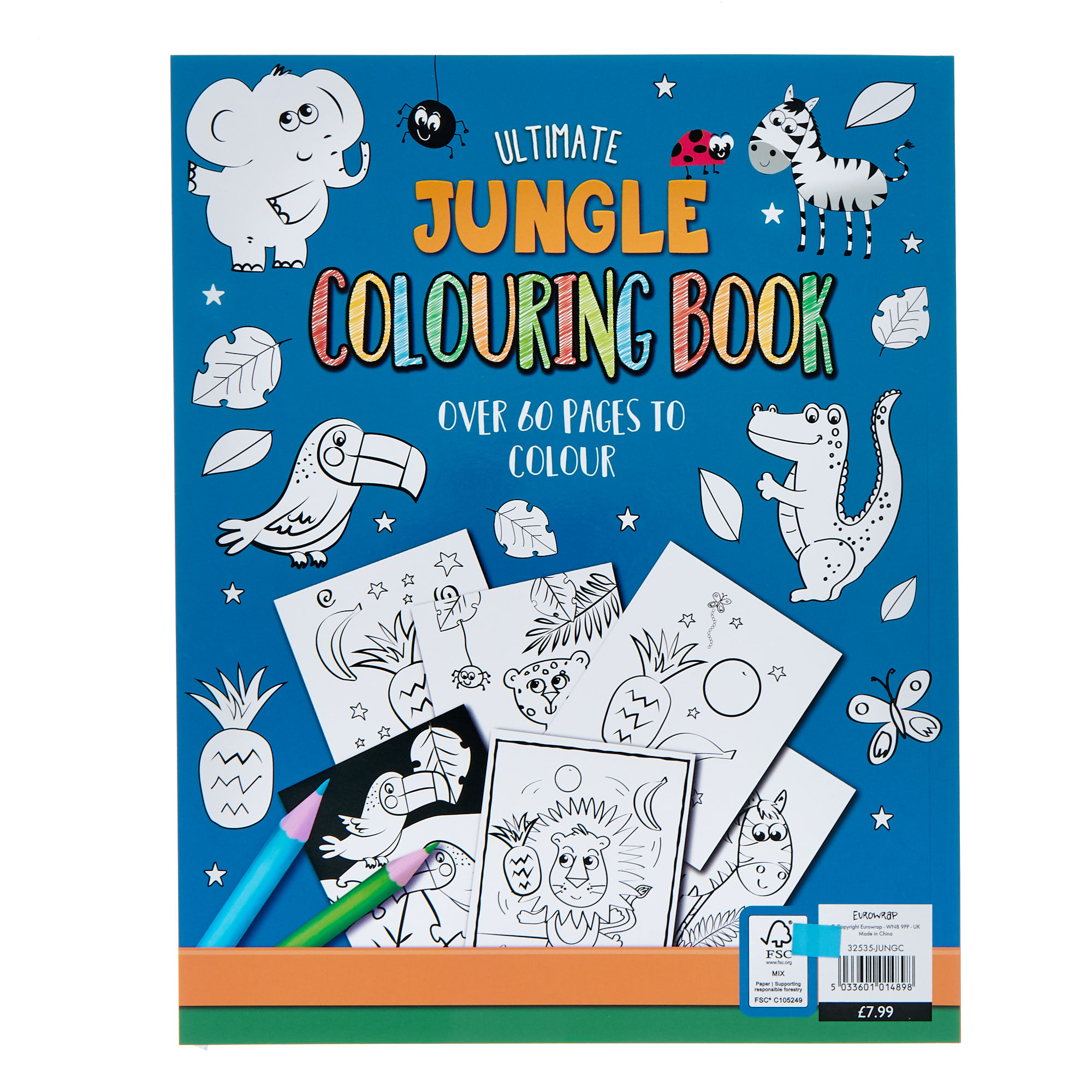 Ultimate Jungle Colouring Book