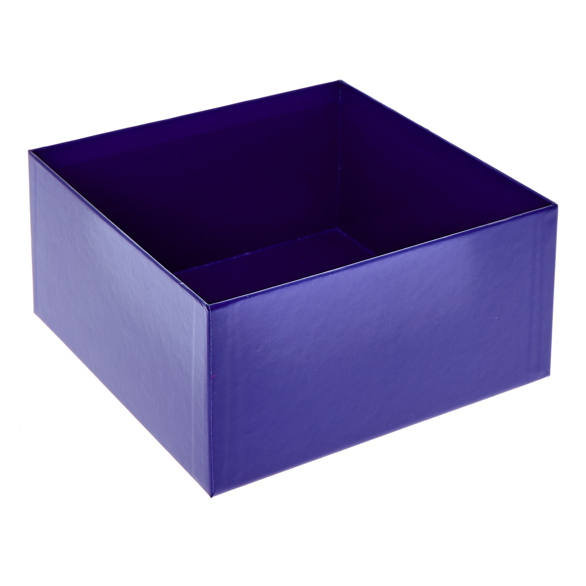 Blue & Silver Polka-Dot Gift Boxes - Set Of 3