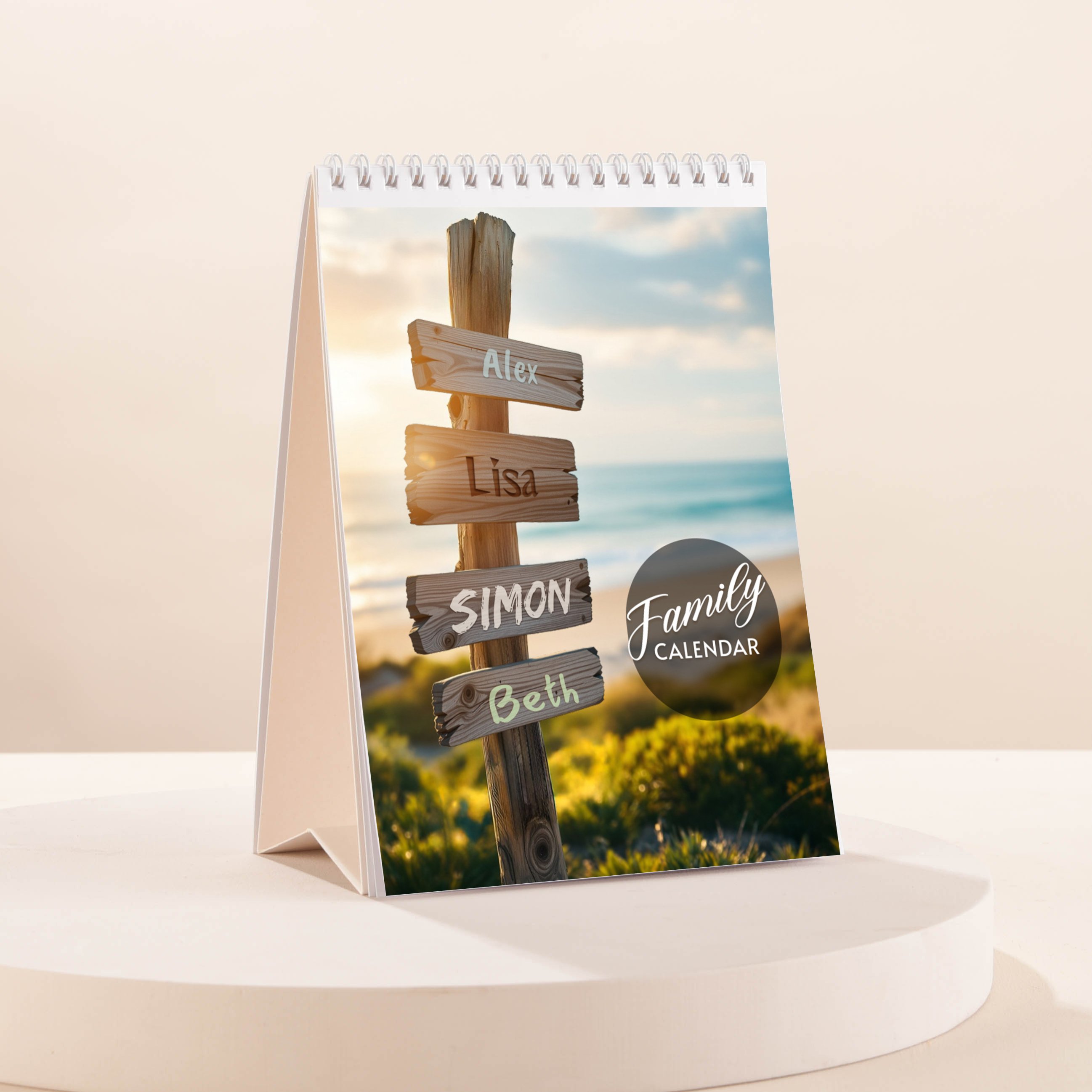 Personalised Our Family Calendar