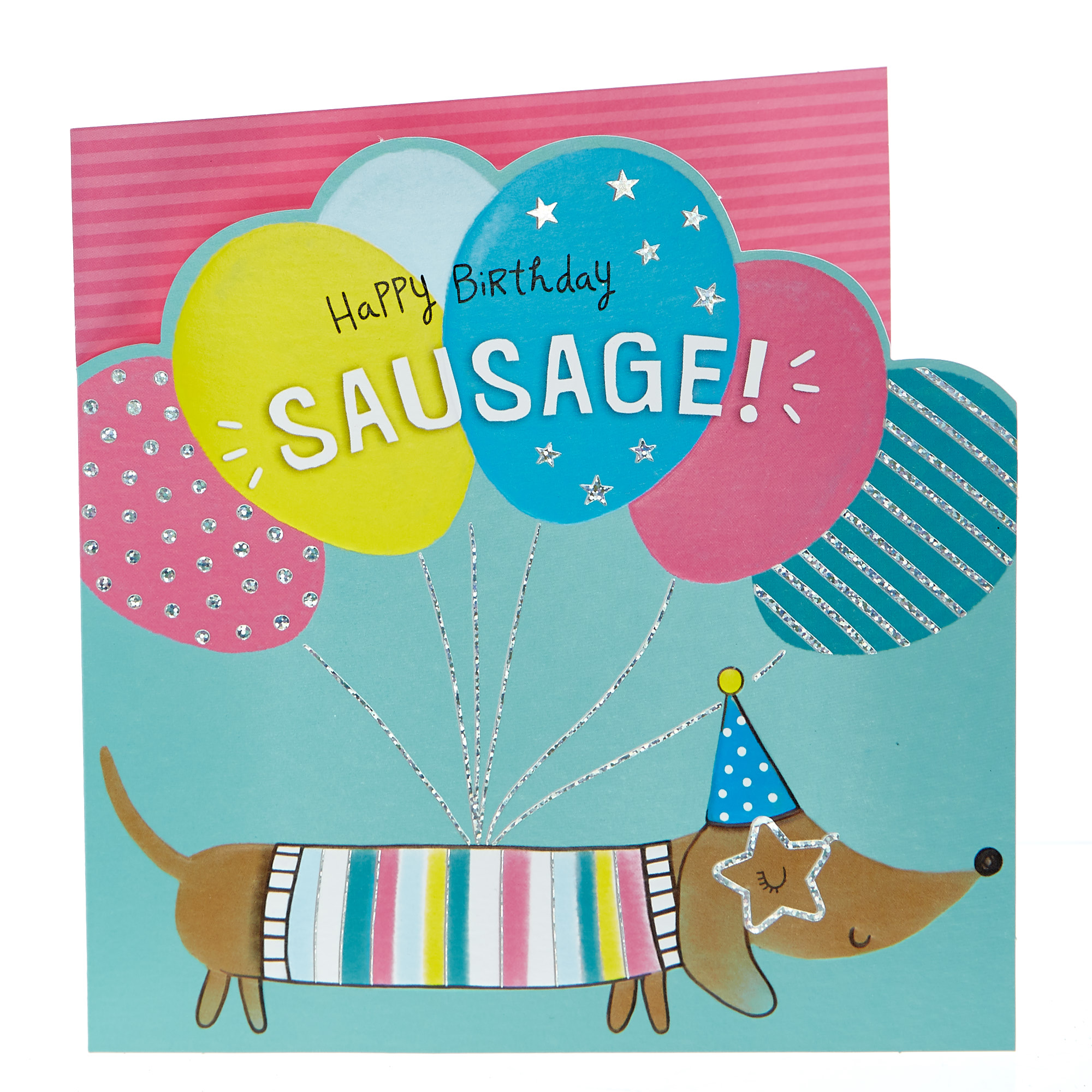 buy birthday card happy birthday sausage for gbp 099