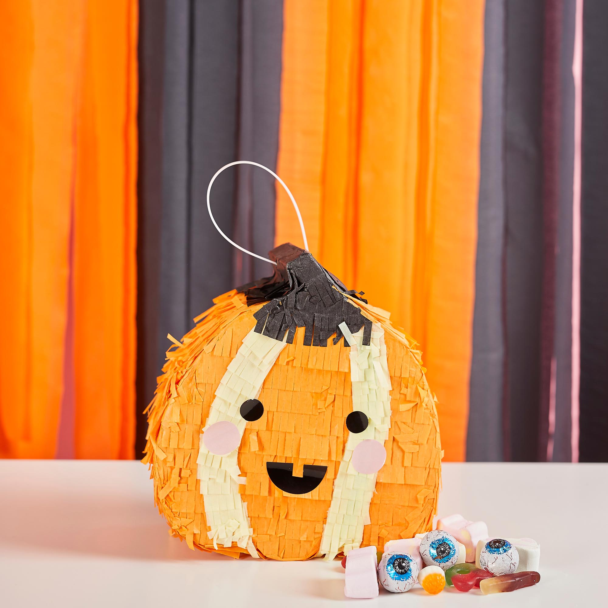 Pumpkin Pinata & Face Sticker Sheet