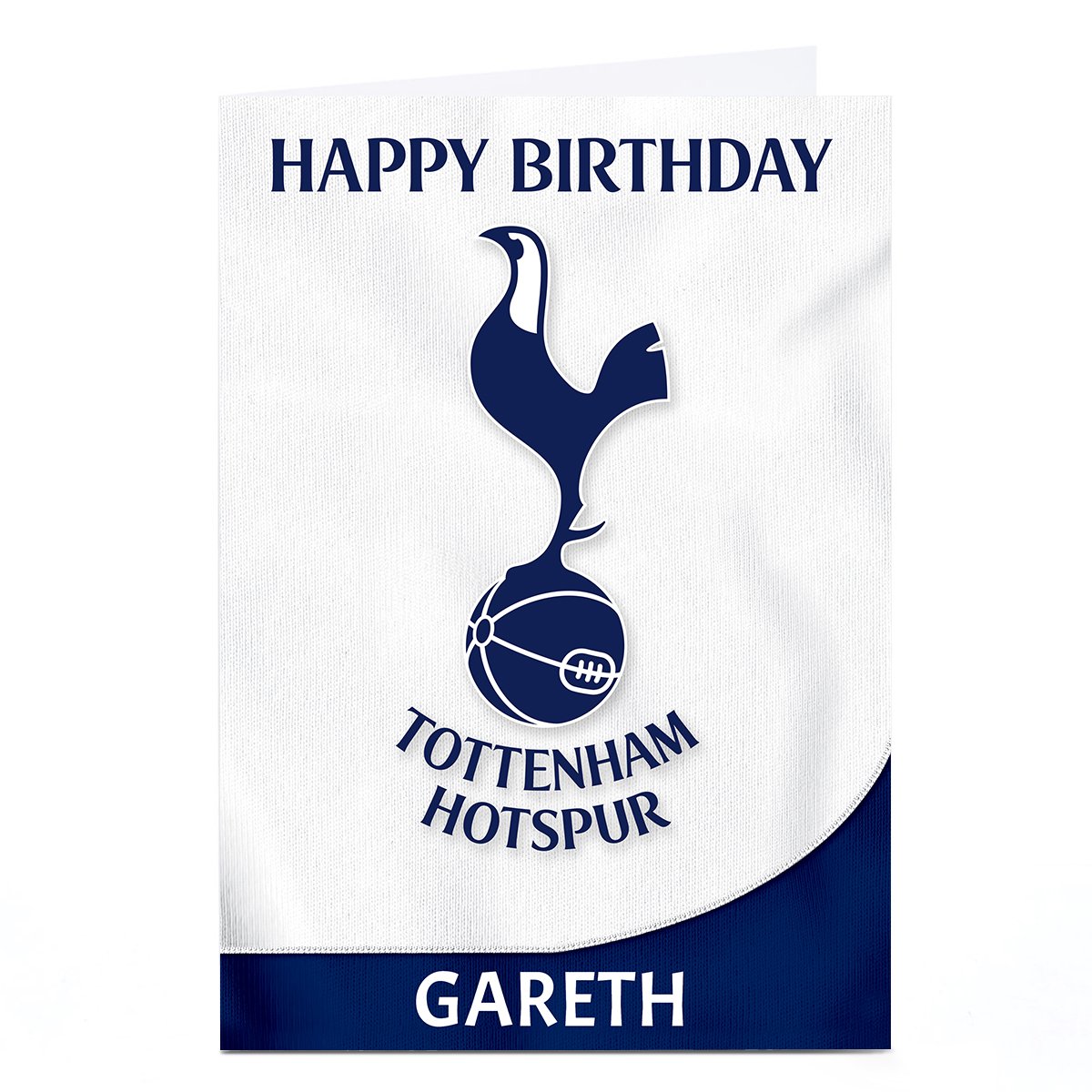 Personalised Tottenham Hotspur Birthday Card