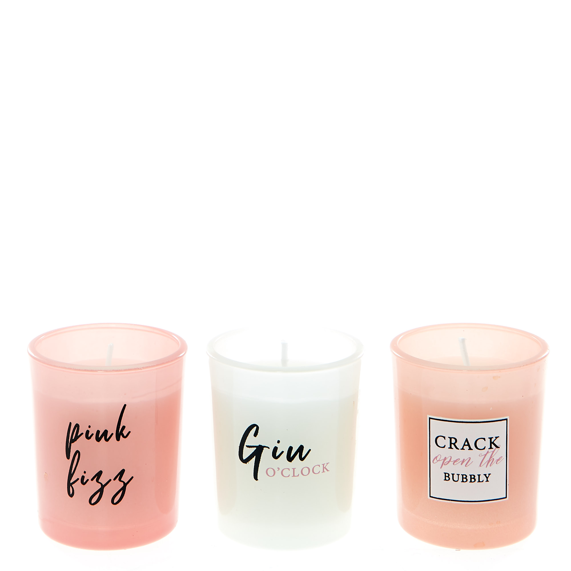 Let The Fun Be Gin Mini Scented Candles - Set Of 3