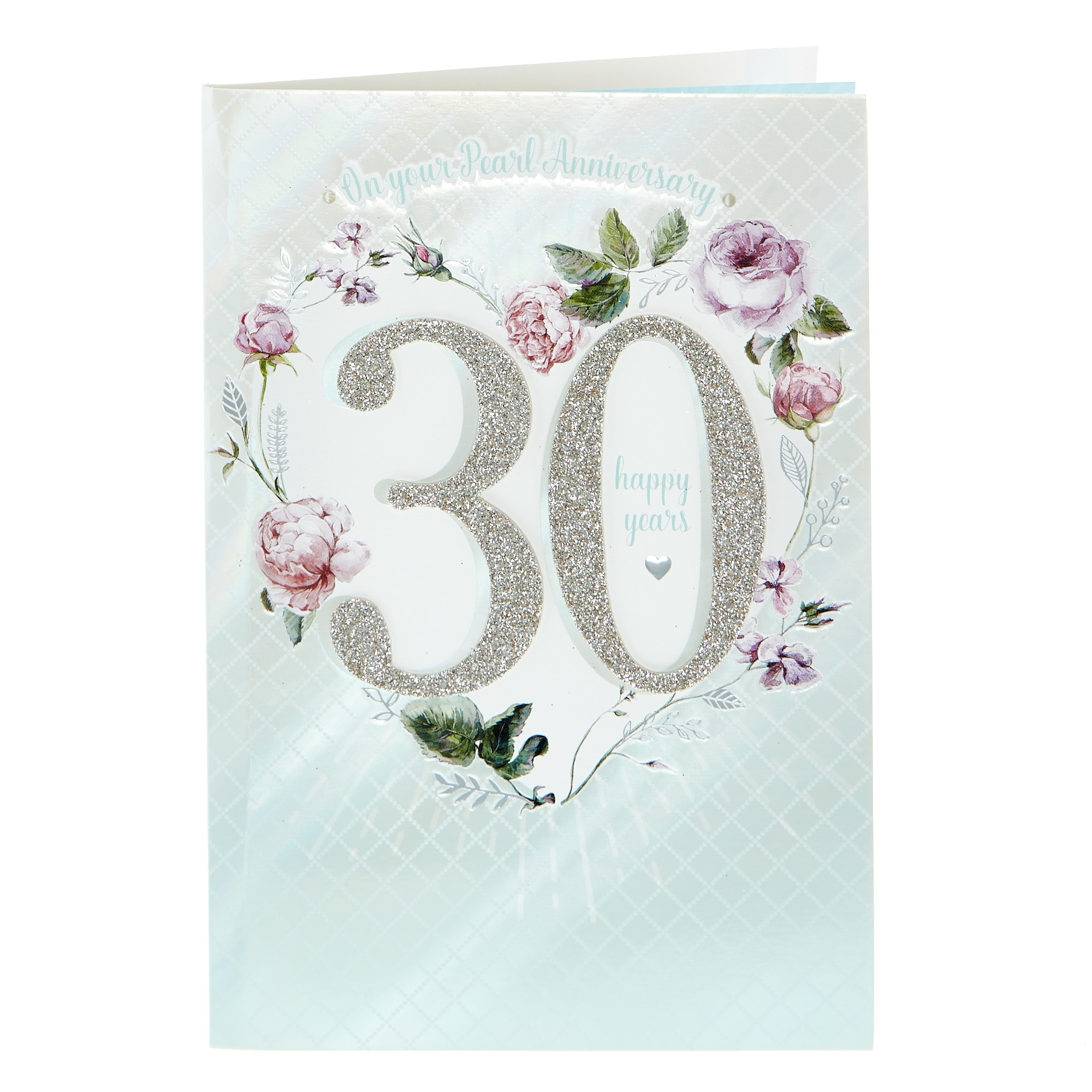 30th Anniversary Card - On Your Pearl Anniversary 