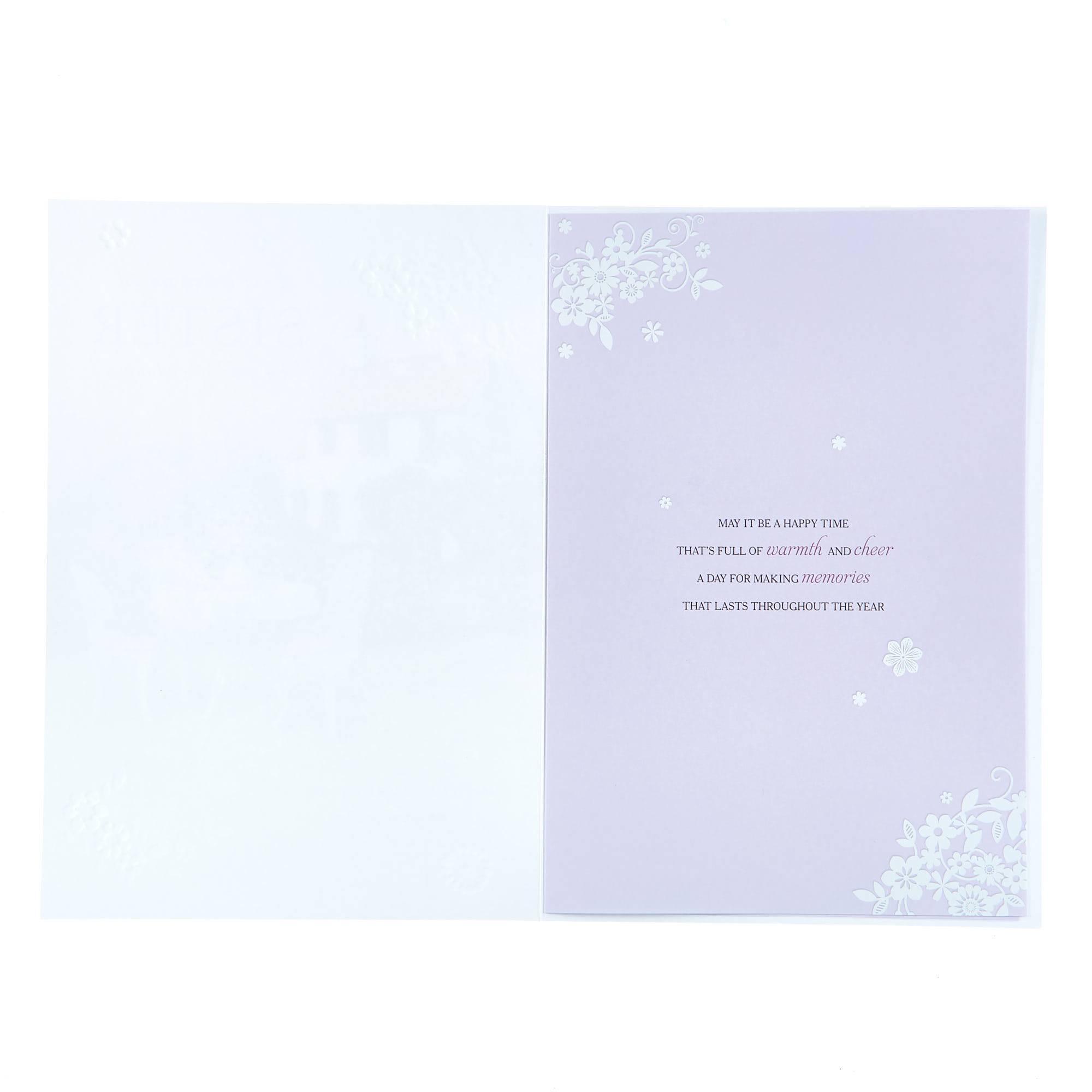 Birthday Card - Special Sister A Wish For Everything
