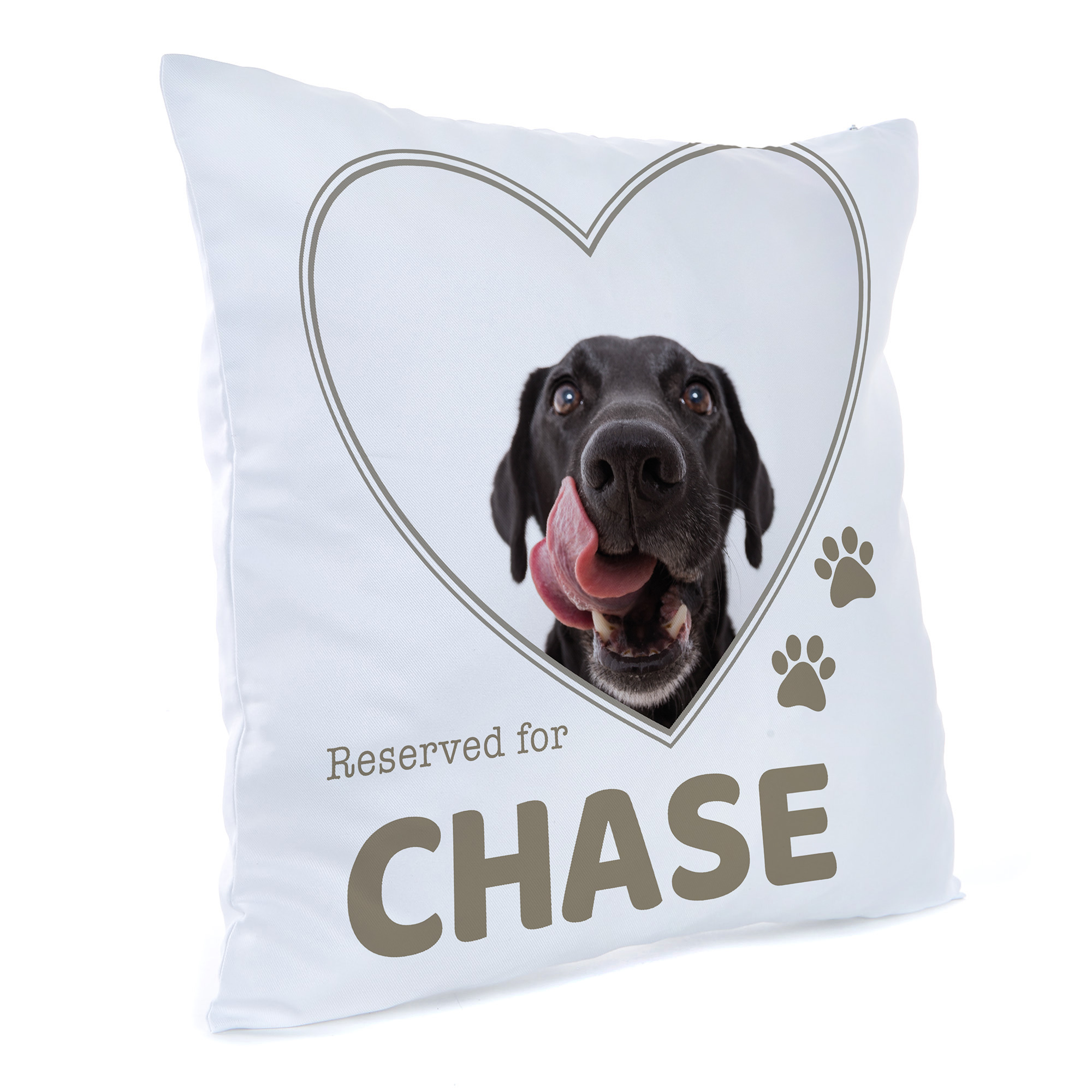 Buy Personalised Photo Cushion Reserved For Pet for GBP 14.99 Card