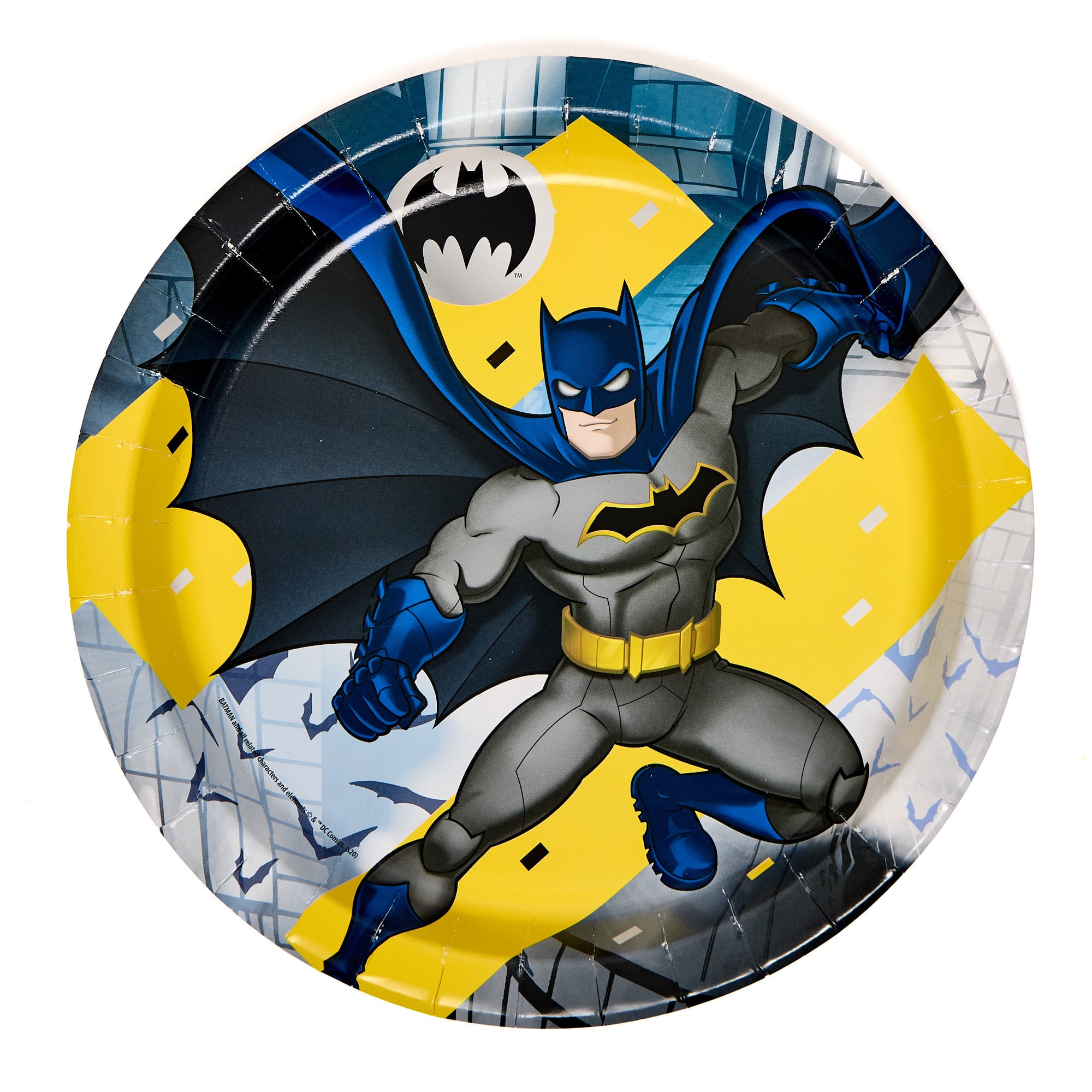 Batman Party Tableware & Decorations Bundle - 16 Guests