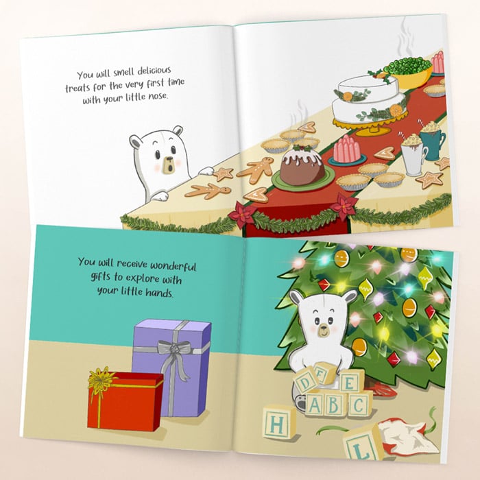 Personalised First Christmas Children's Book